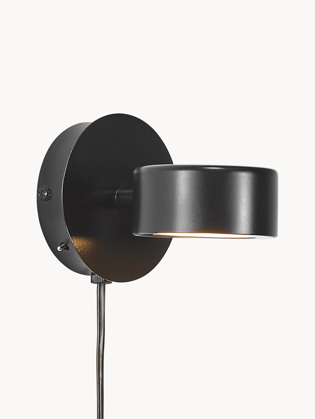 Petite applique murale LED Auberon - Noir