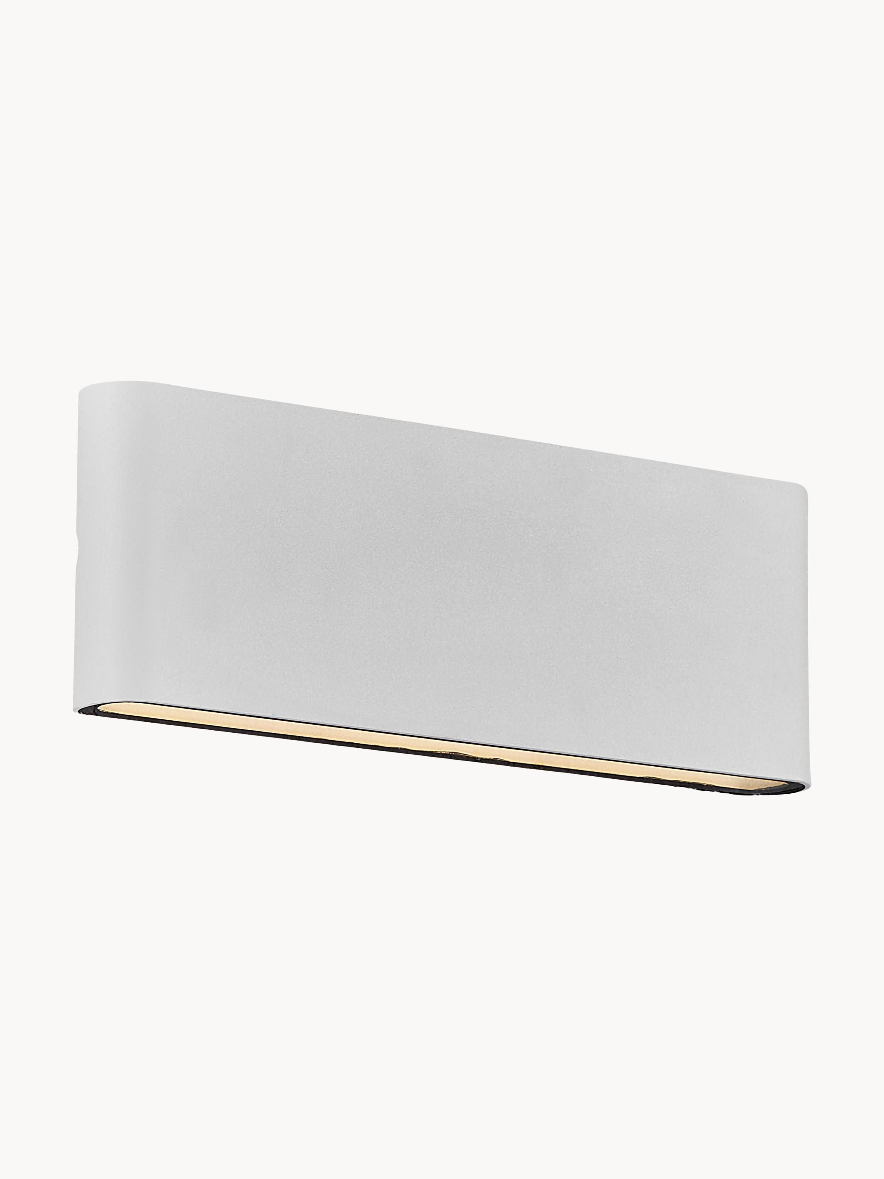 Applique murale LED d'extérieur Gjermund - Blanc cassé
