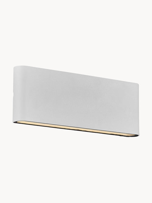 Applique murale LED d'extérieur Gjermund - Blanc cassé