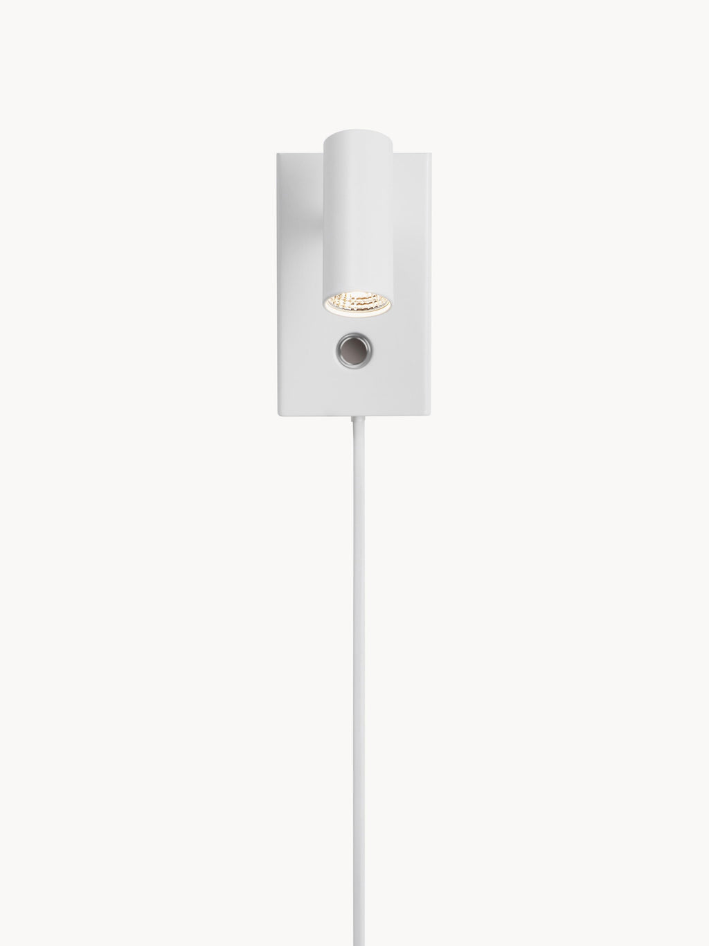 Petite applique LED Perry, intensité ajustable - Blanc