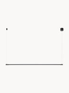 Grande suspension LED moderne Jenni - Noir
