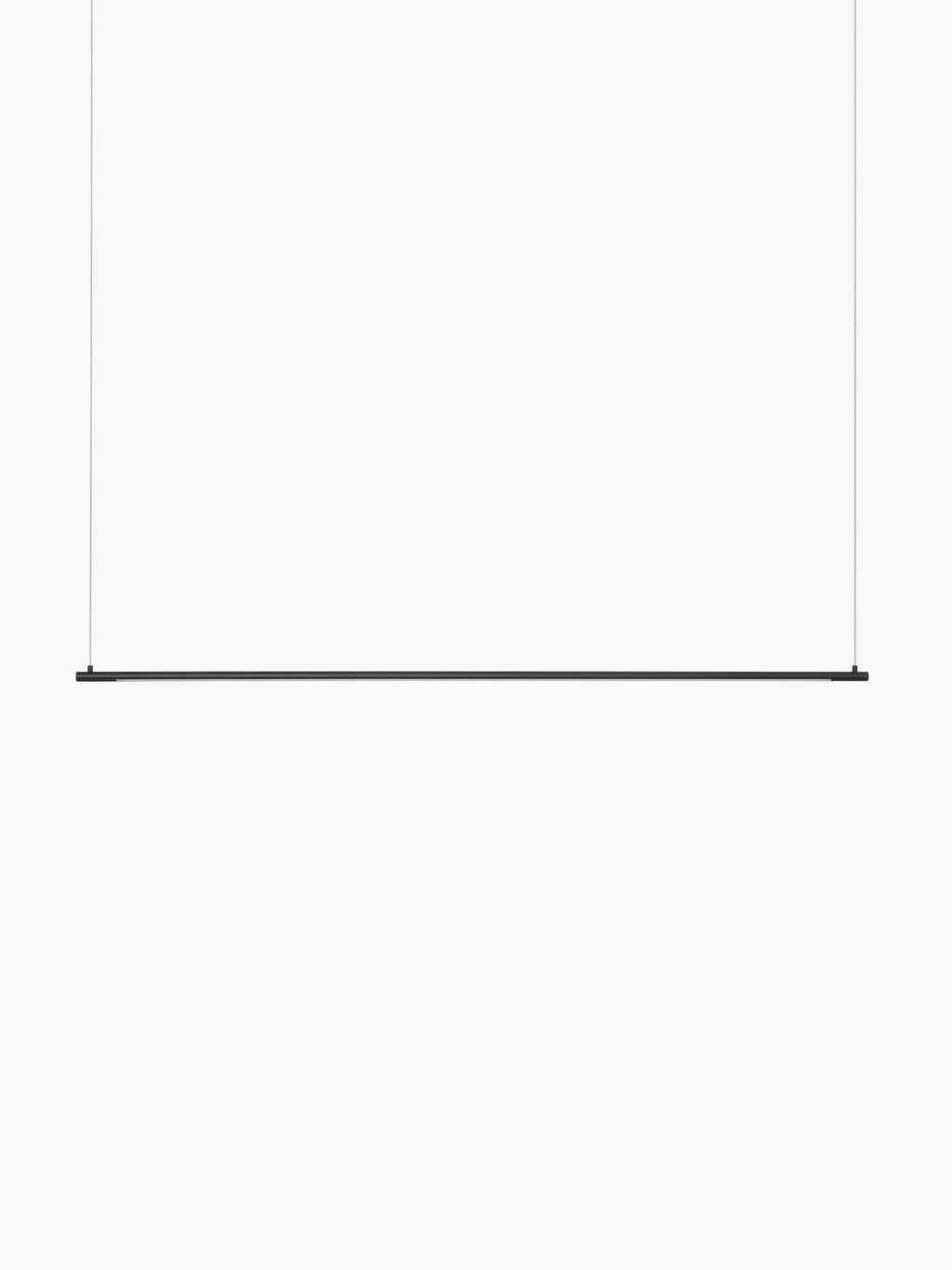 Grande suspension LED moderne Jenni - Noir