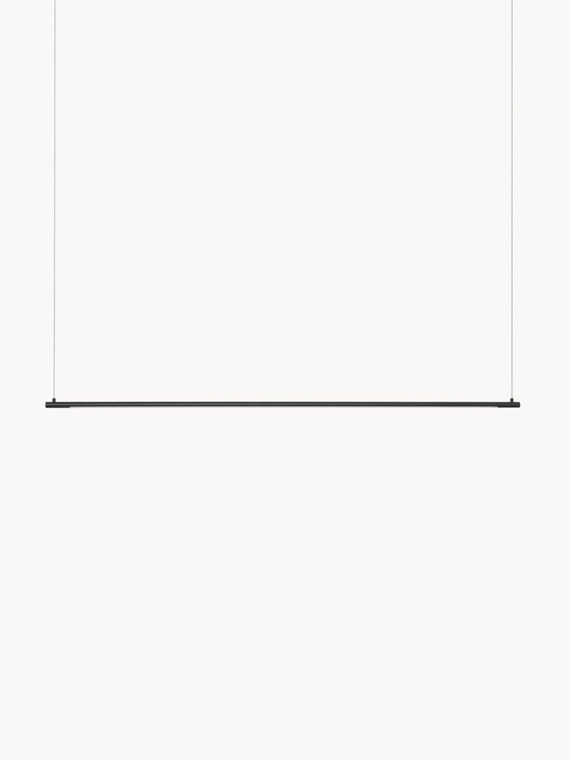 Grande suspension LED moderne Jenni - Noir