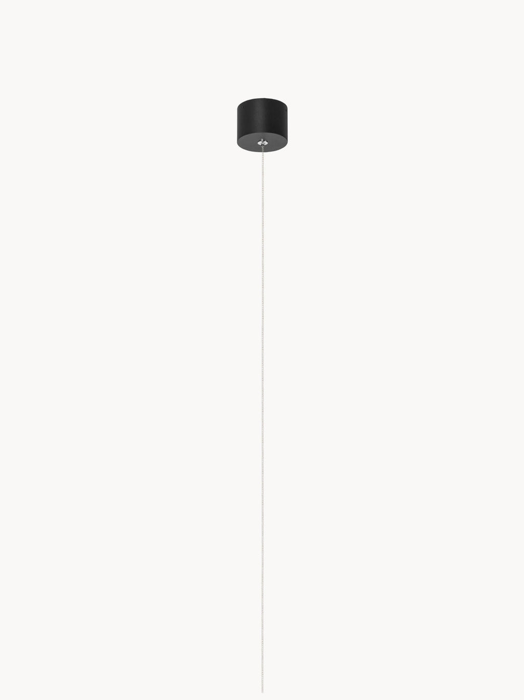 Grande suspension LED moderne Jenni - Noir