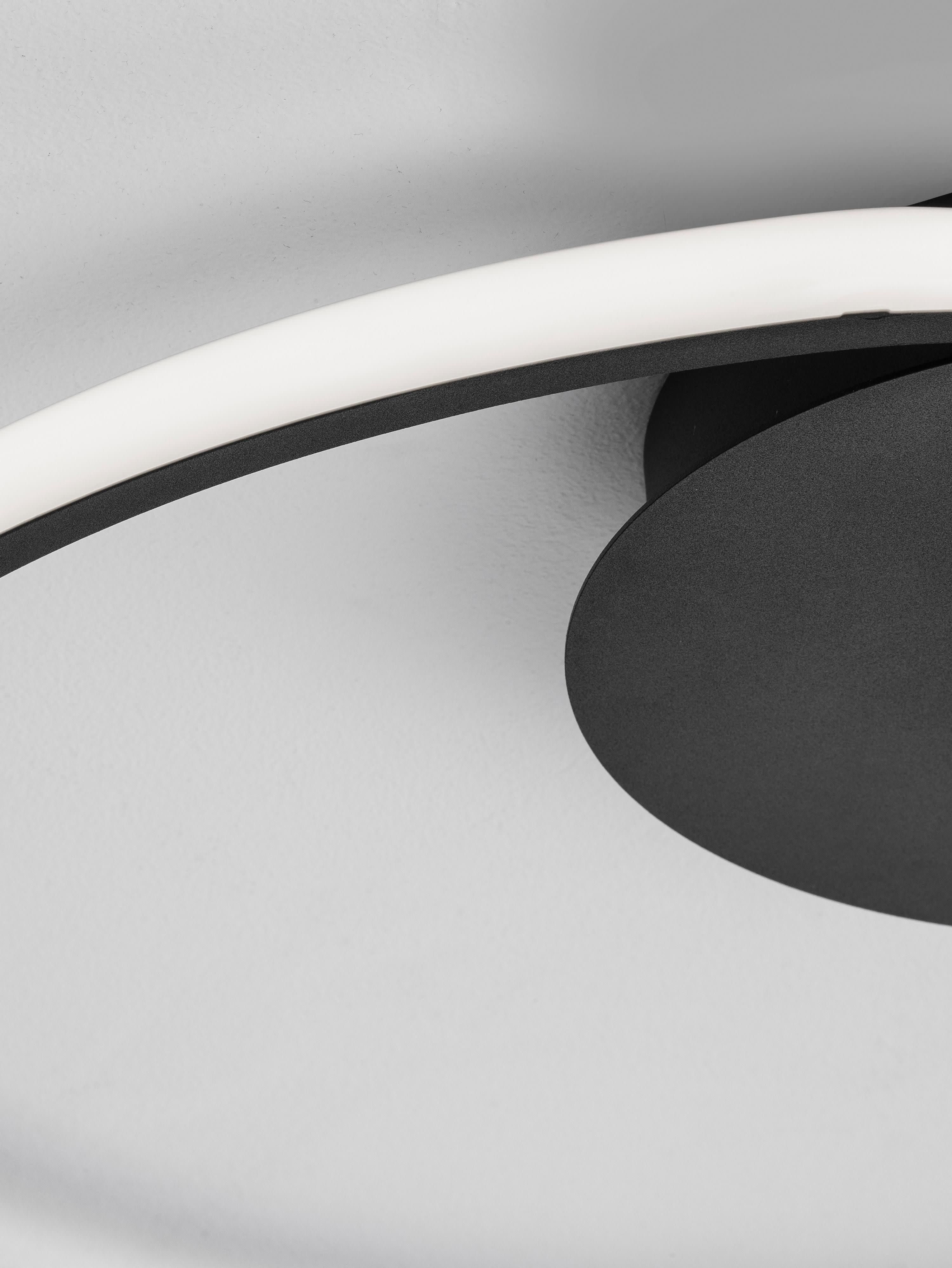 Plafonnier LED à intensité variable Grane - Noir