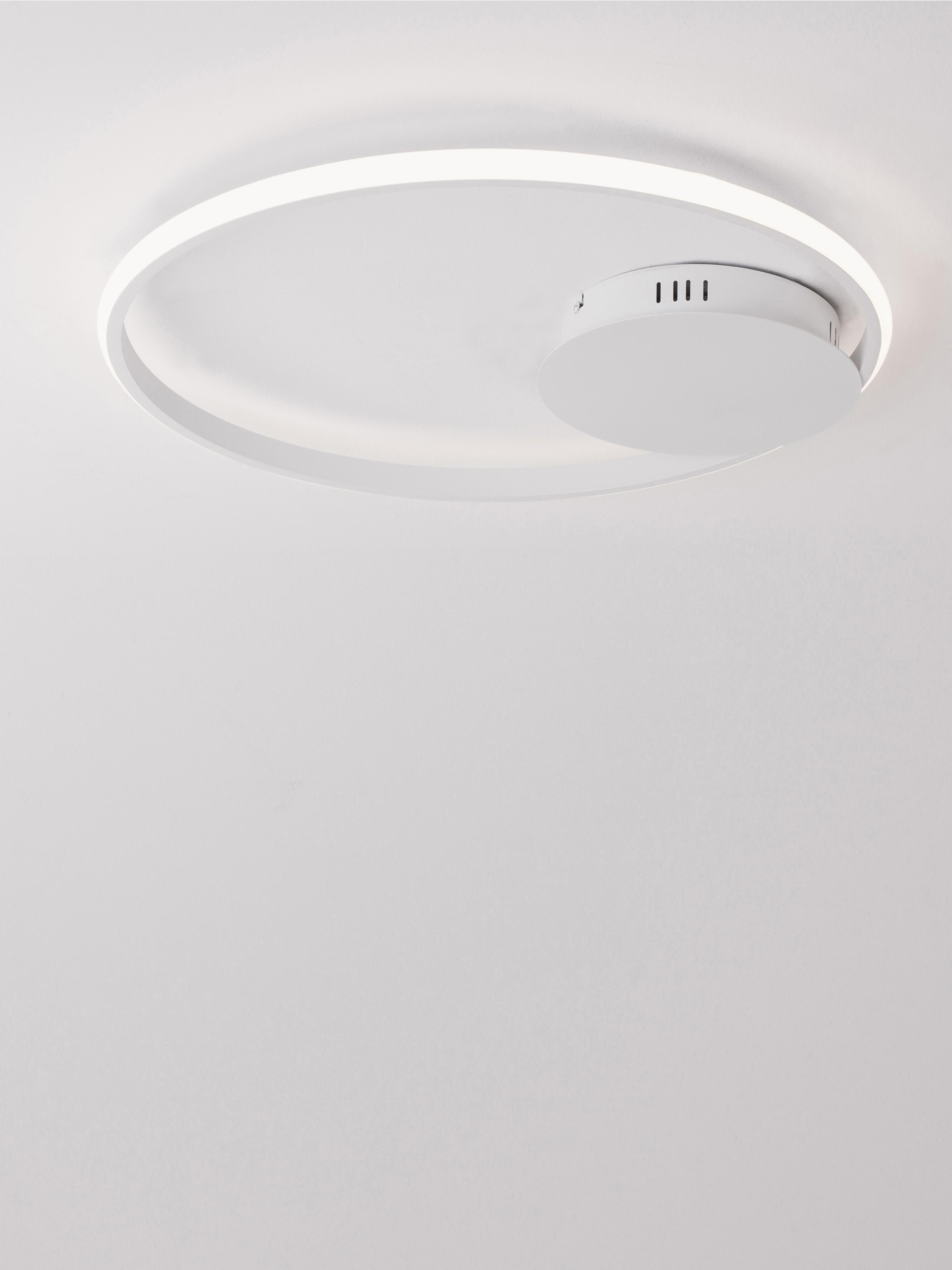 Plafonnier LED Grane, intensité ajustable - Blanc