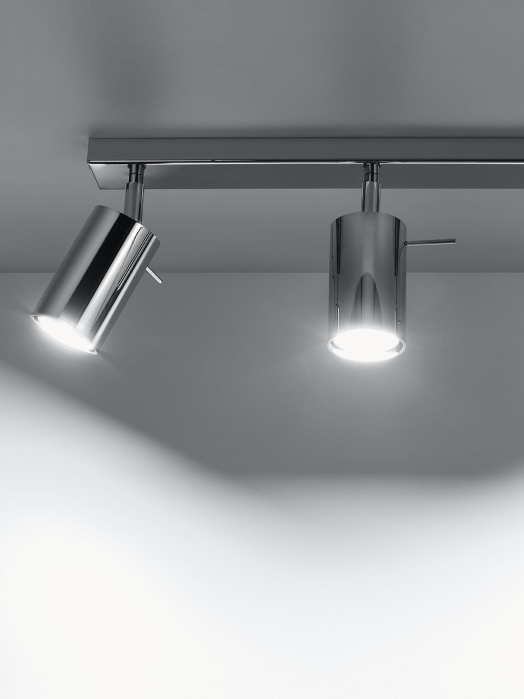 Spot plafond Lykke - Argenté