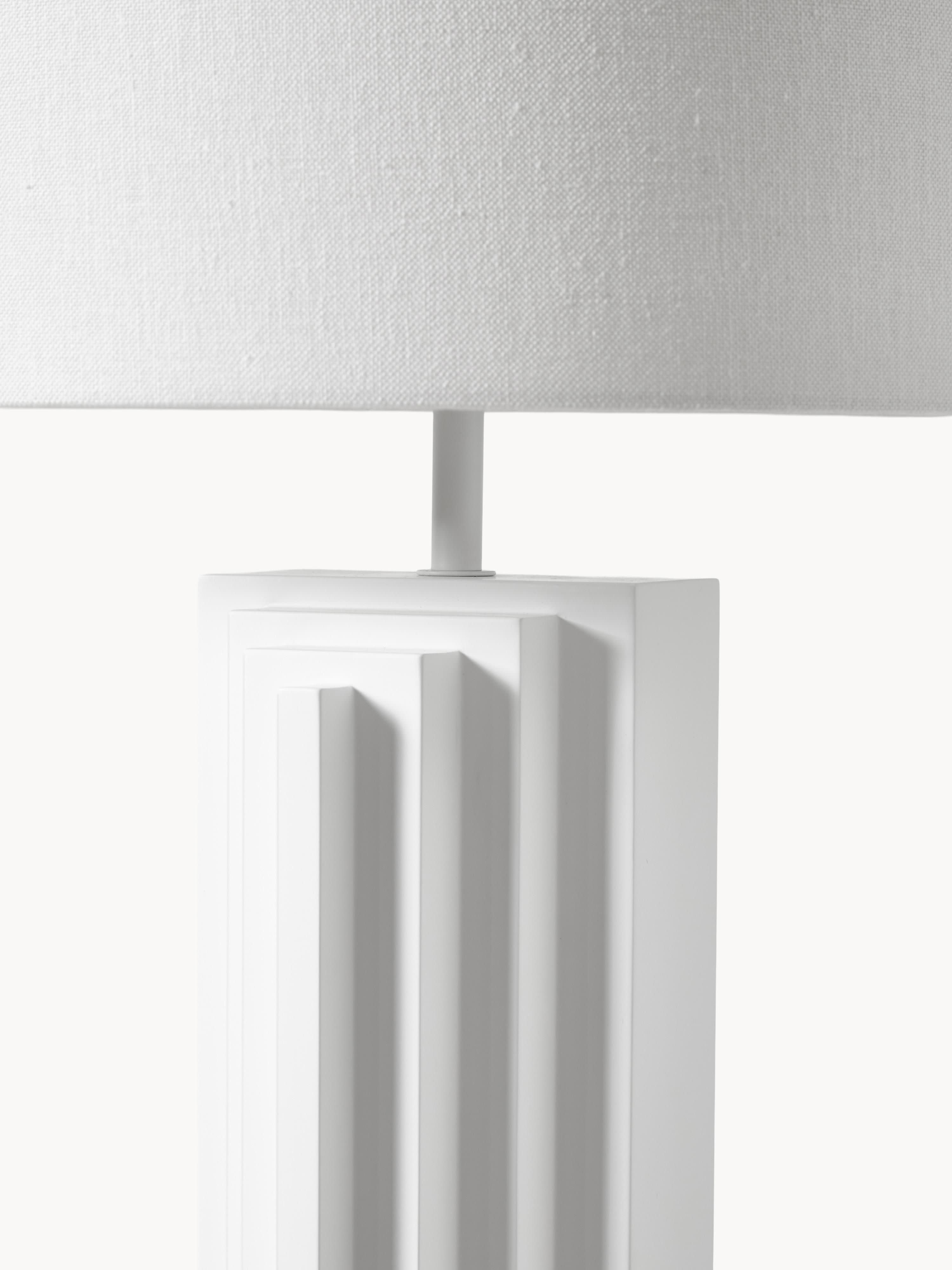 Lampadaire design Dane - Blanc, blanc cassé