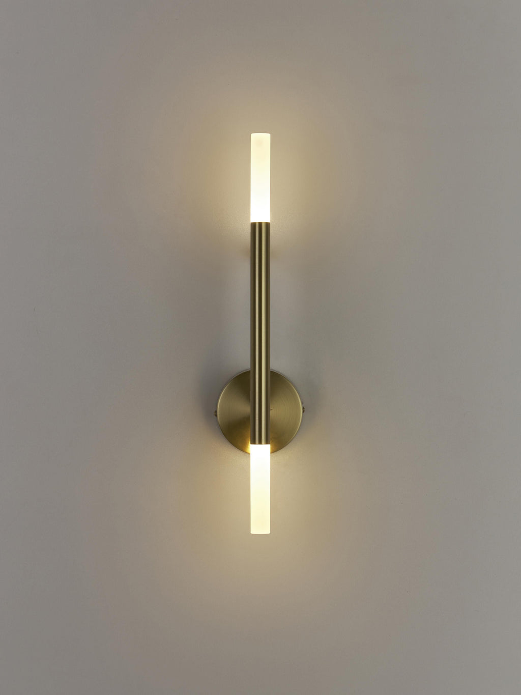 Grande applique murale LED Job - Doré, blanc