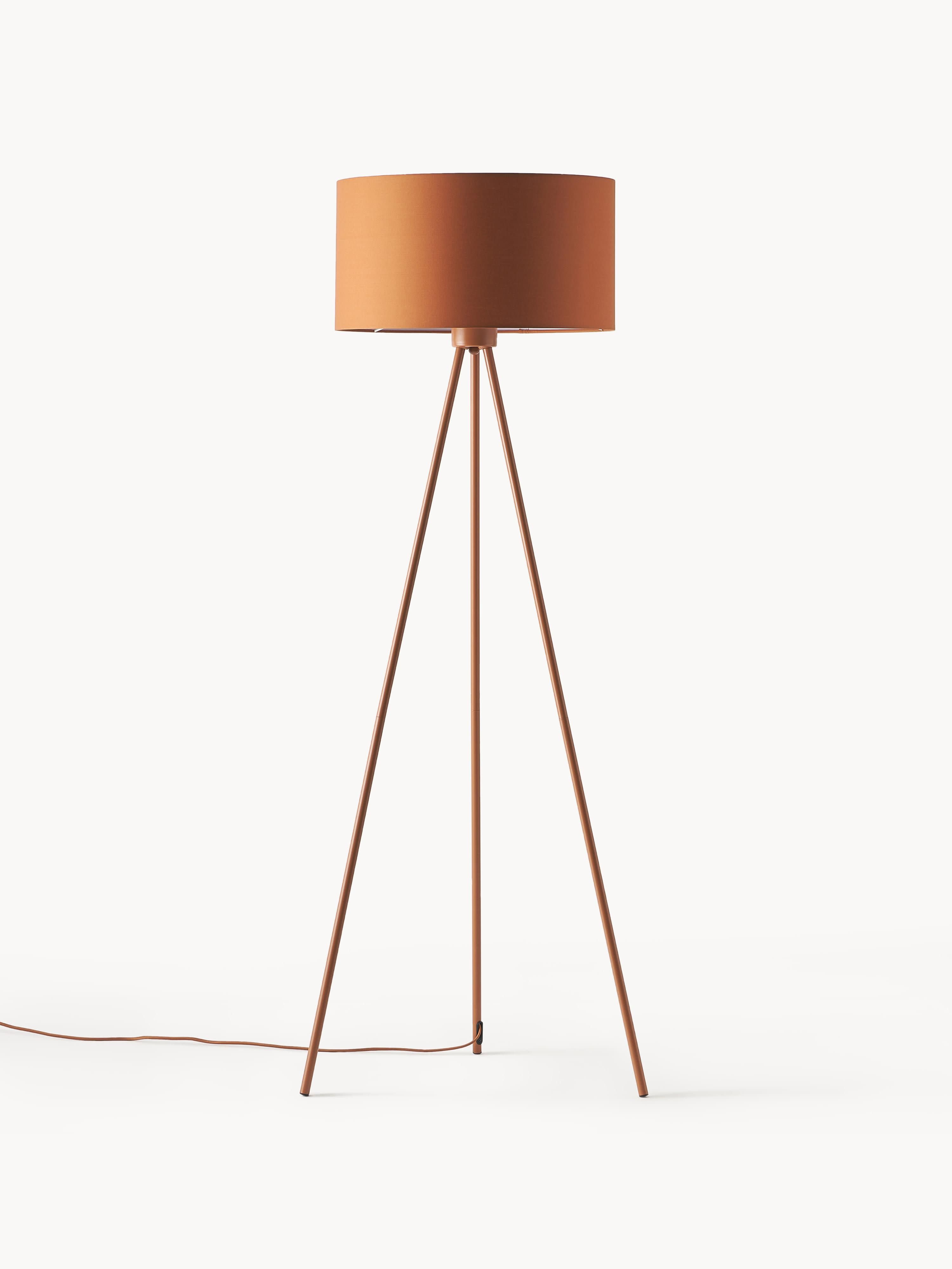 Lampadaire trépied scandi Gylfi - Terracotta