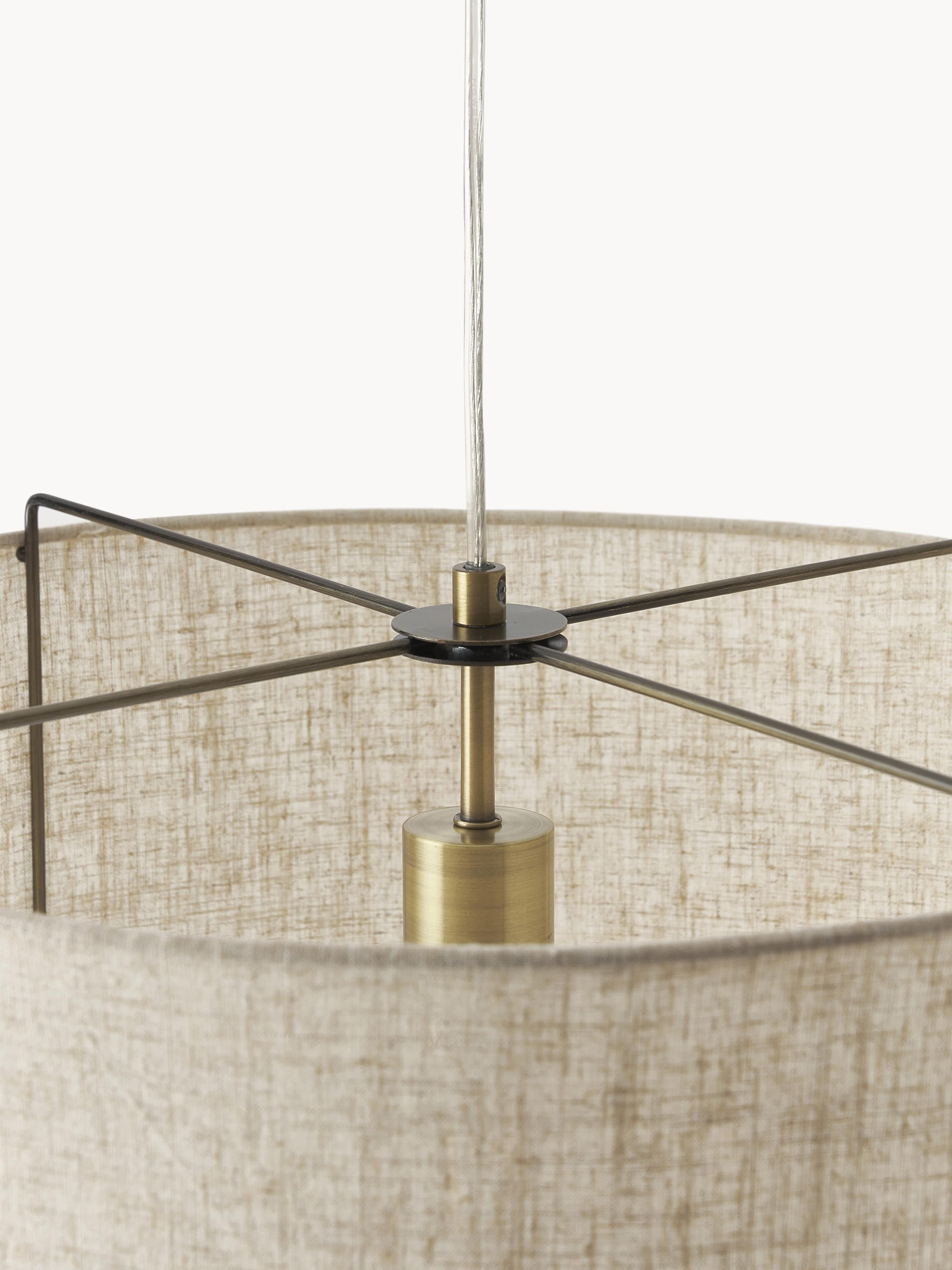 Suspension en lin Vas - Beige clair