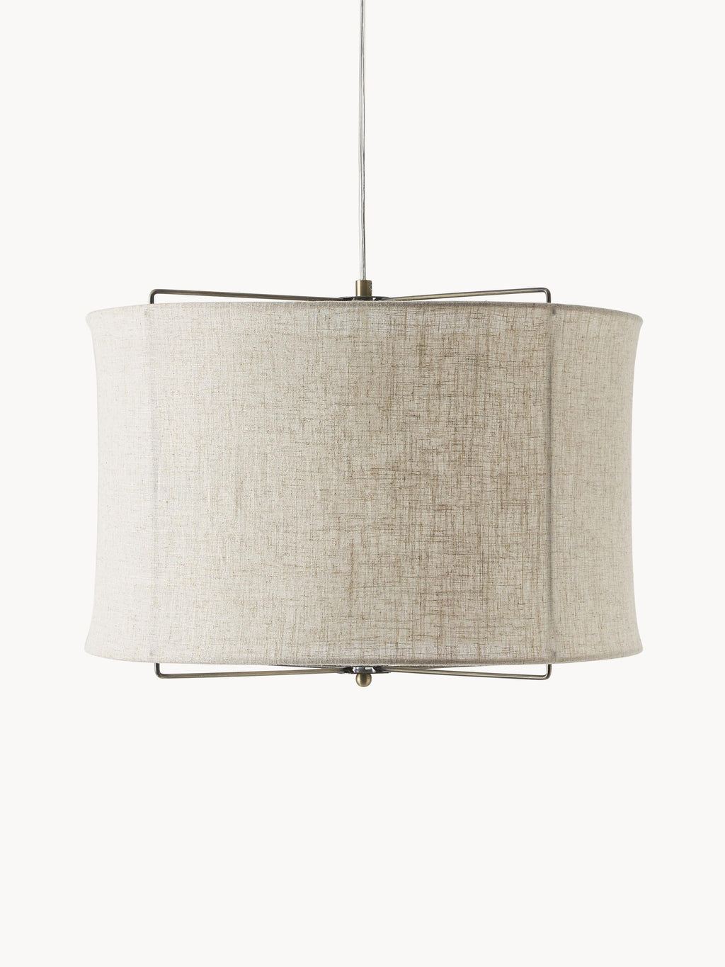 Suspension en lin Vas - Beige clair