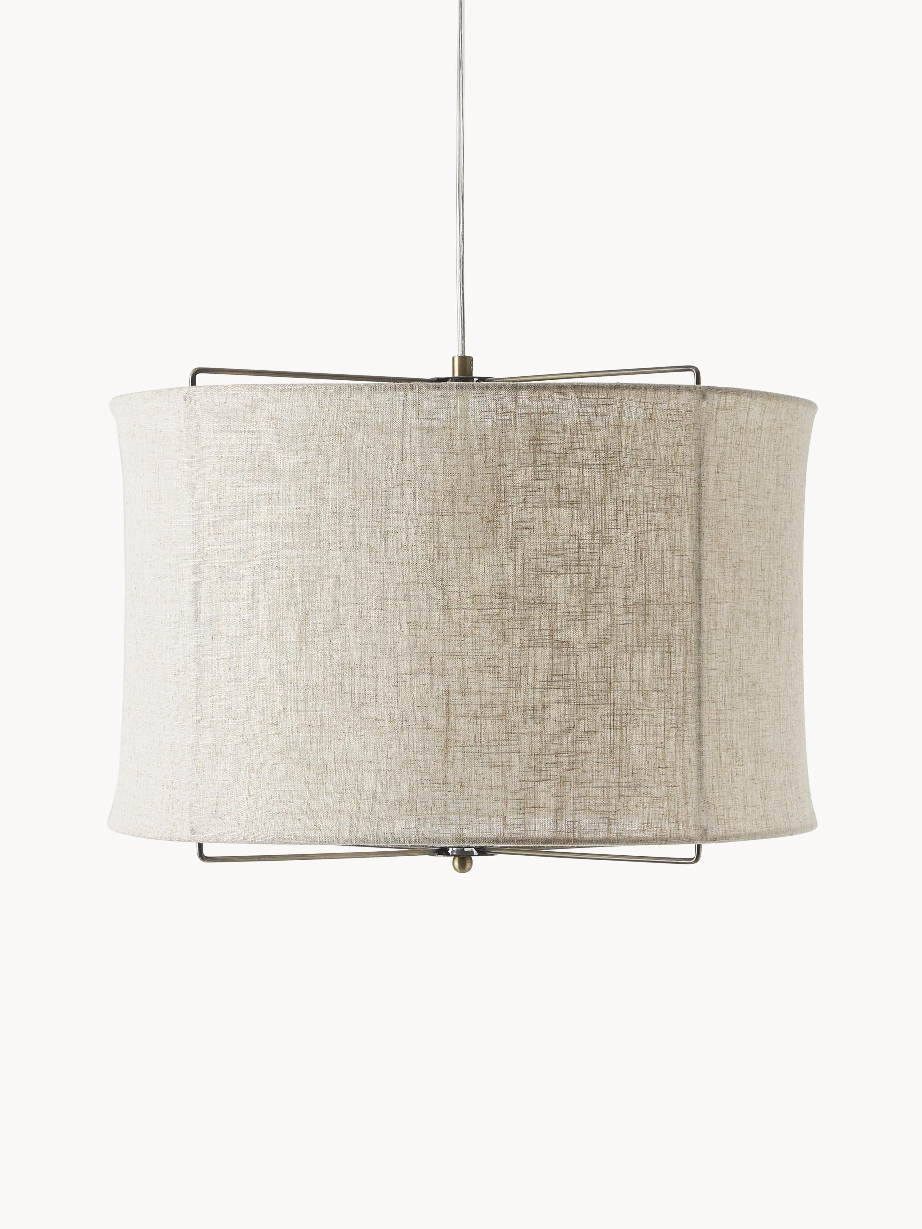 Suspension en lin Vas - Beige clair