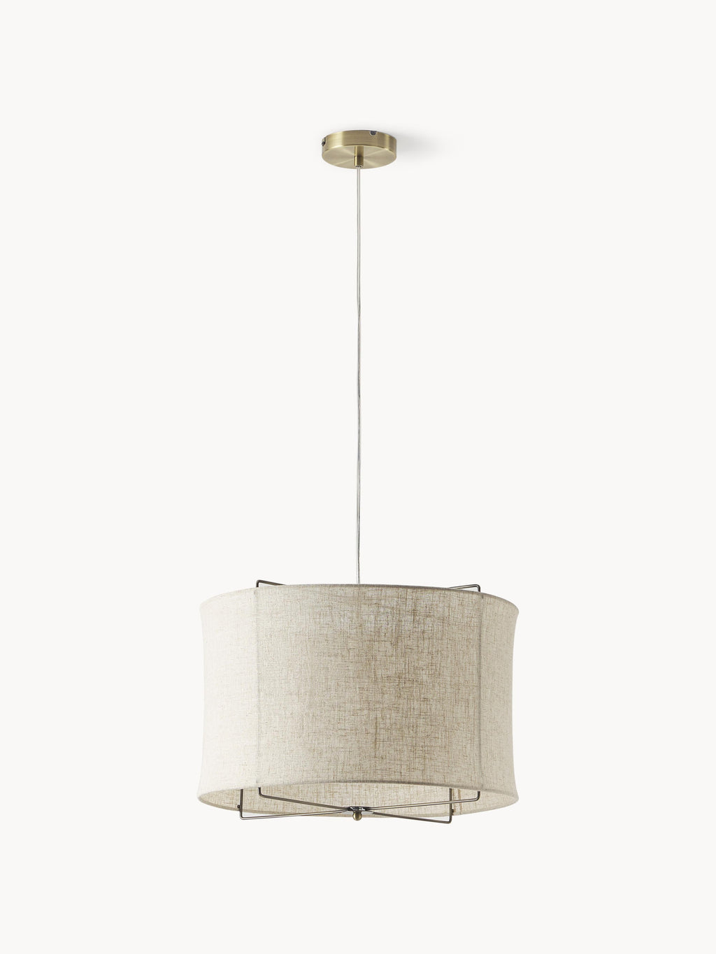 Suspension en lin Vas - Beige clair