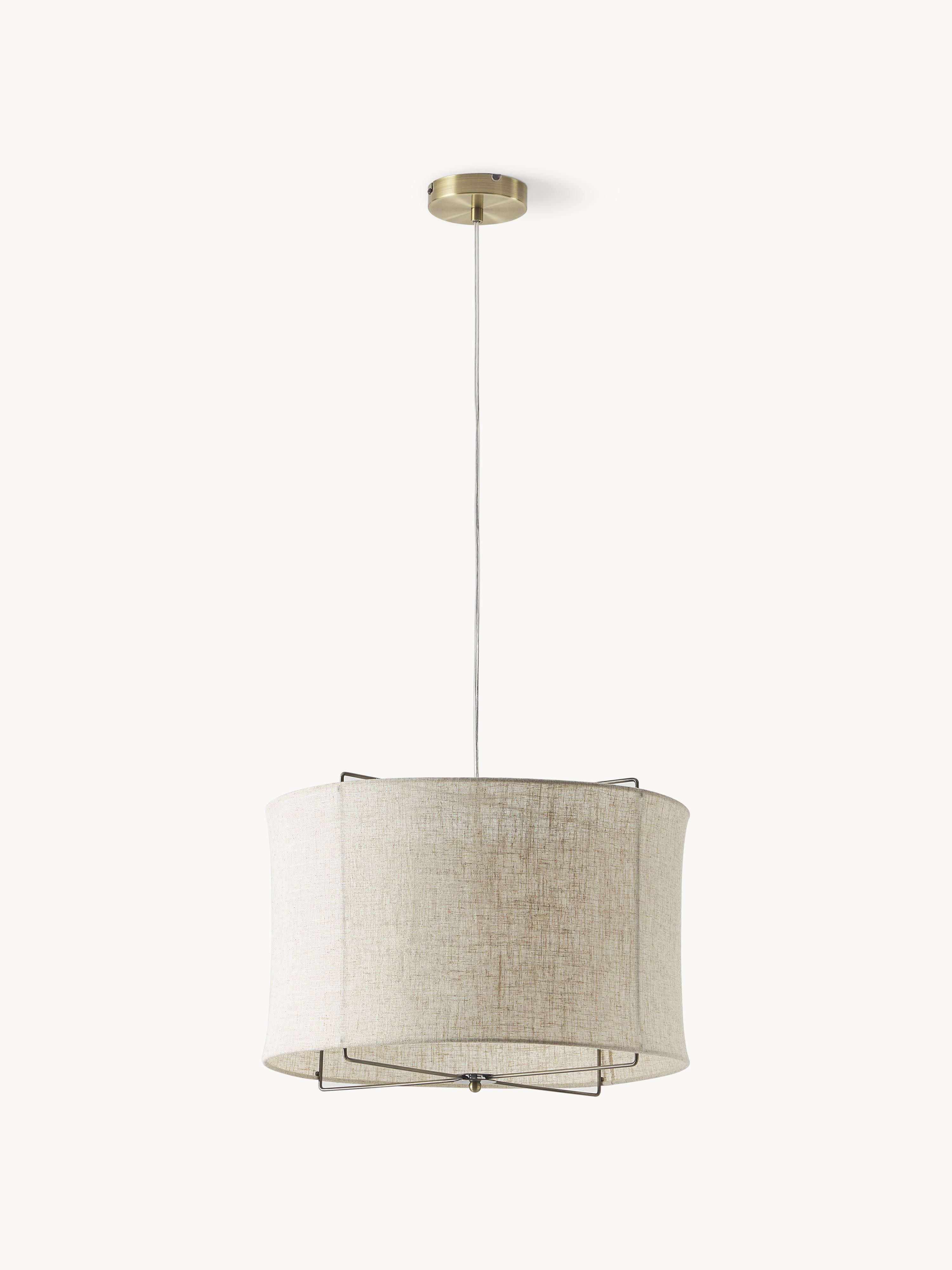 Suspension en lin Vas - Beige clair