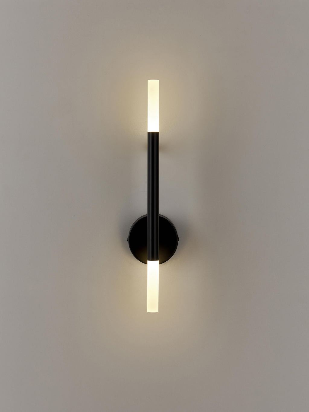 Grande applique murale LED Job - Noir, blanc