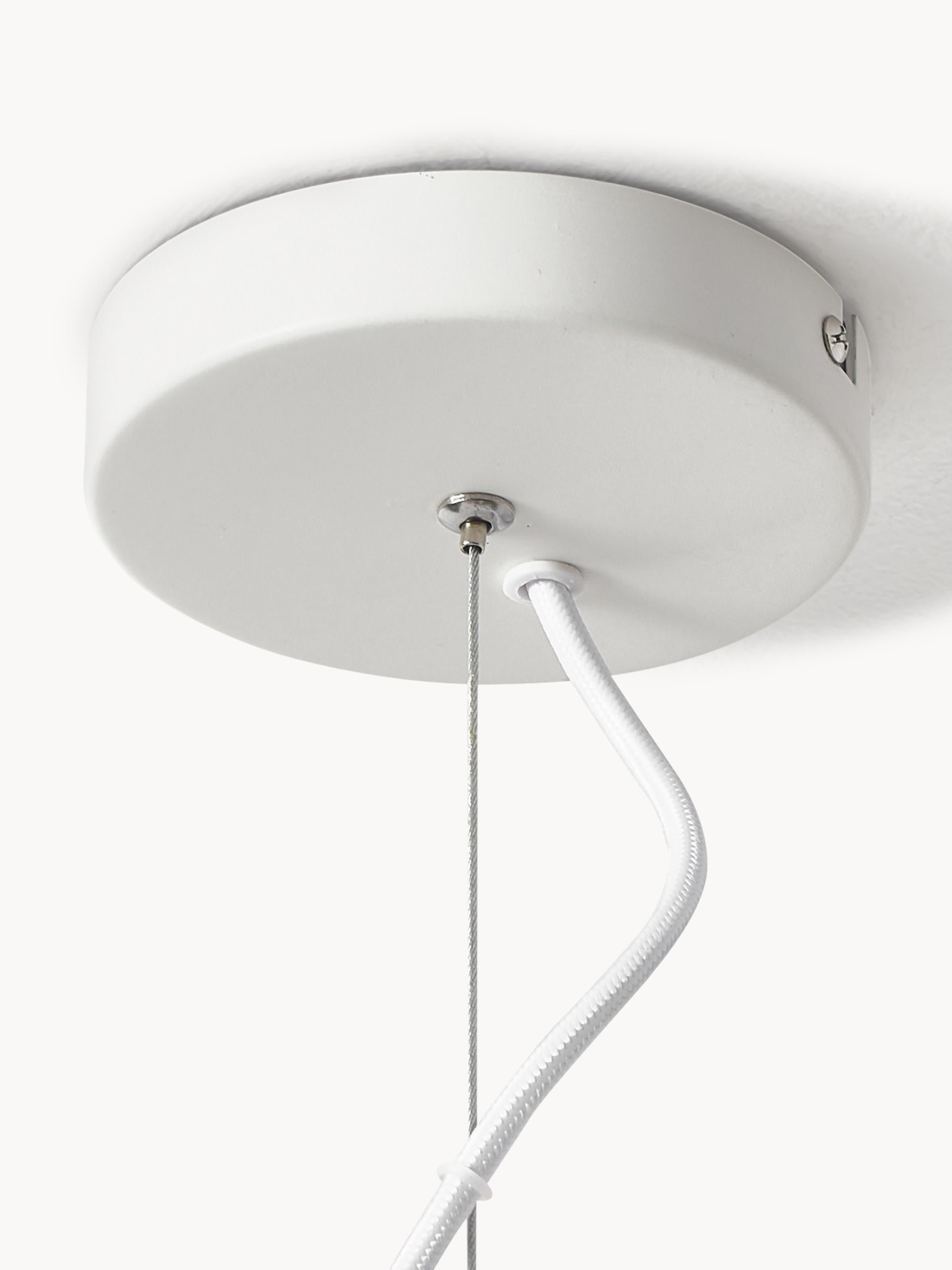 Grande suspension à globes en verre Torin - Blanc