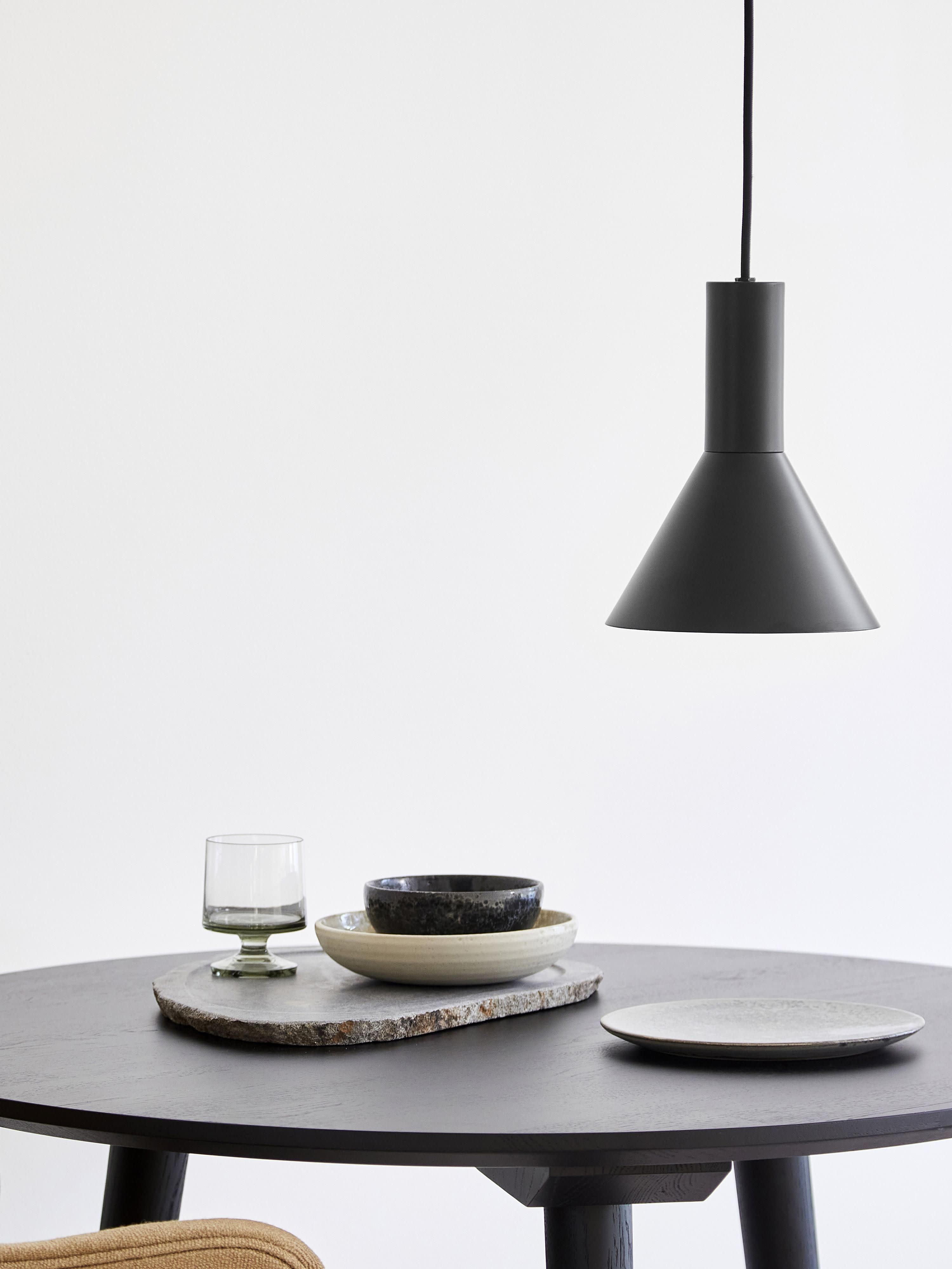 Petite suspension design Mael - Noir