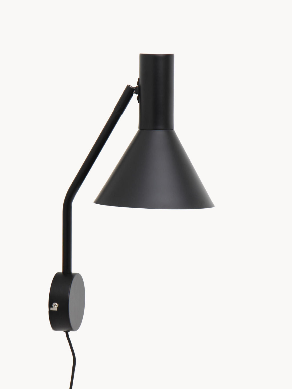 Applique murale design ajustable Mael - Noir