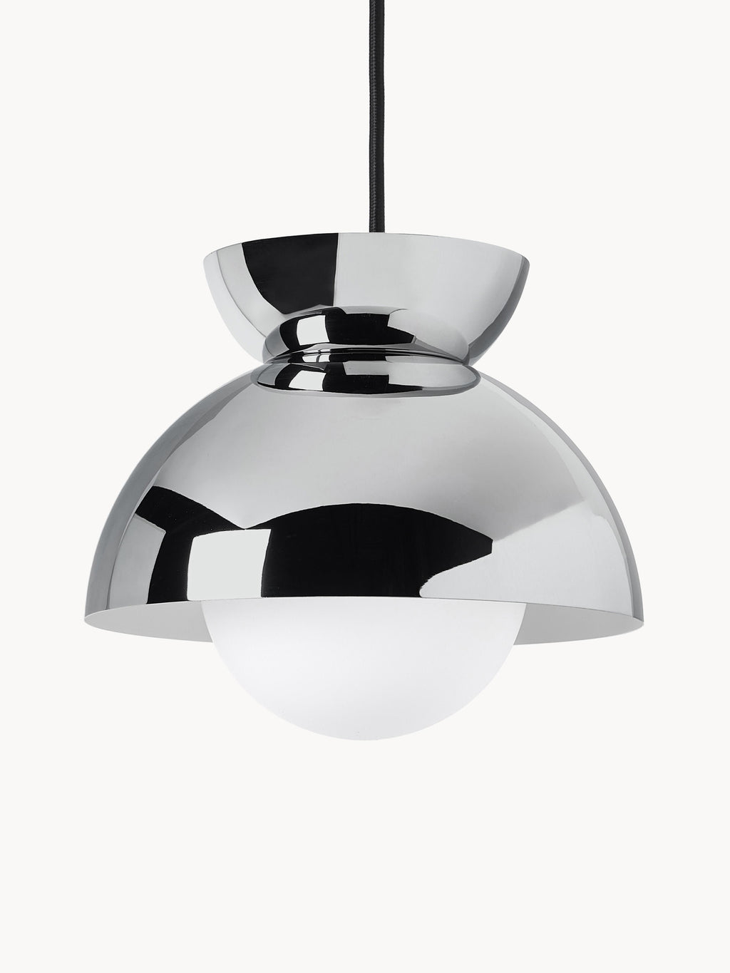 Petite suspension design Grettir - Argenté, haute brillance