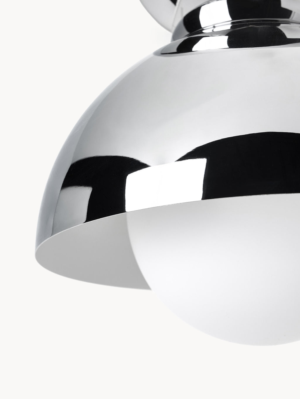 Petite suspension design Grettir - Argenté, haute brillance