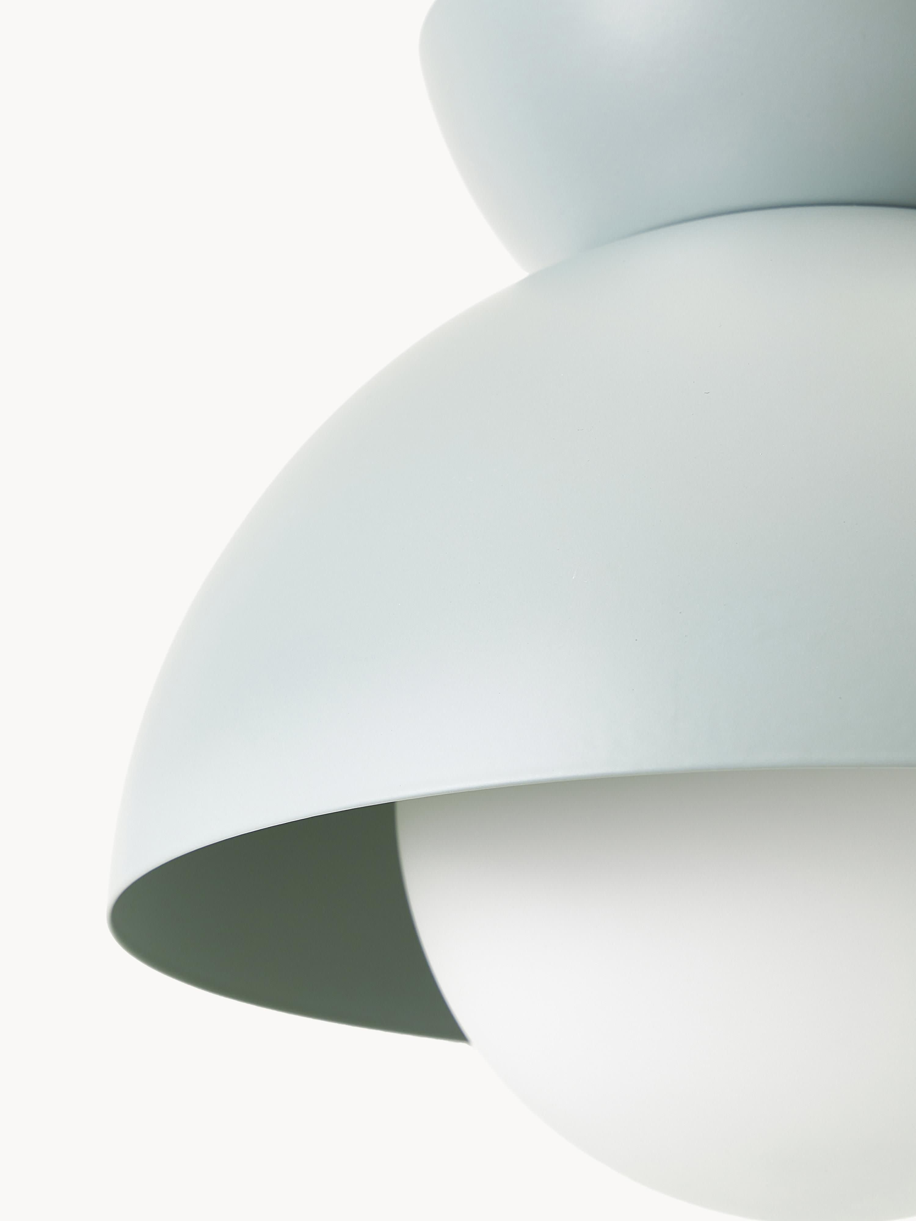 Petite suspension design Grettir - Bleu ciel, mat