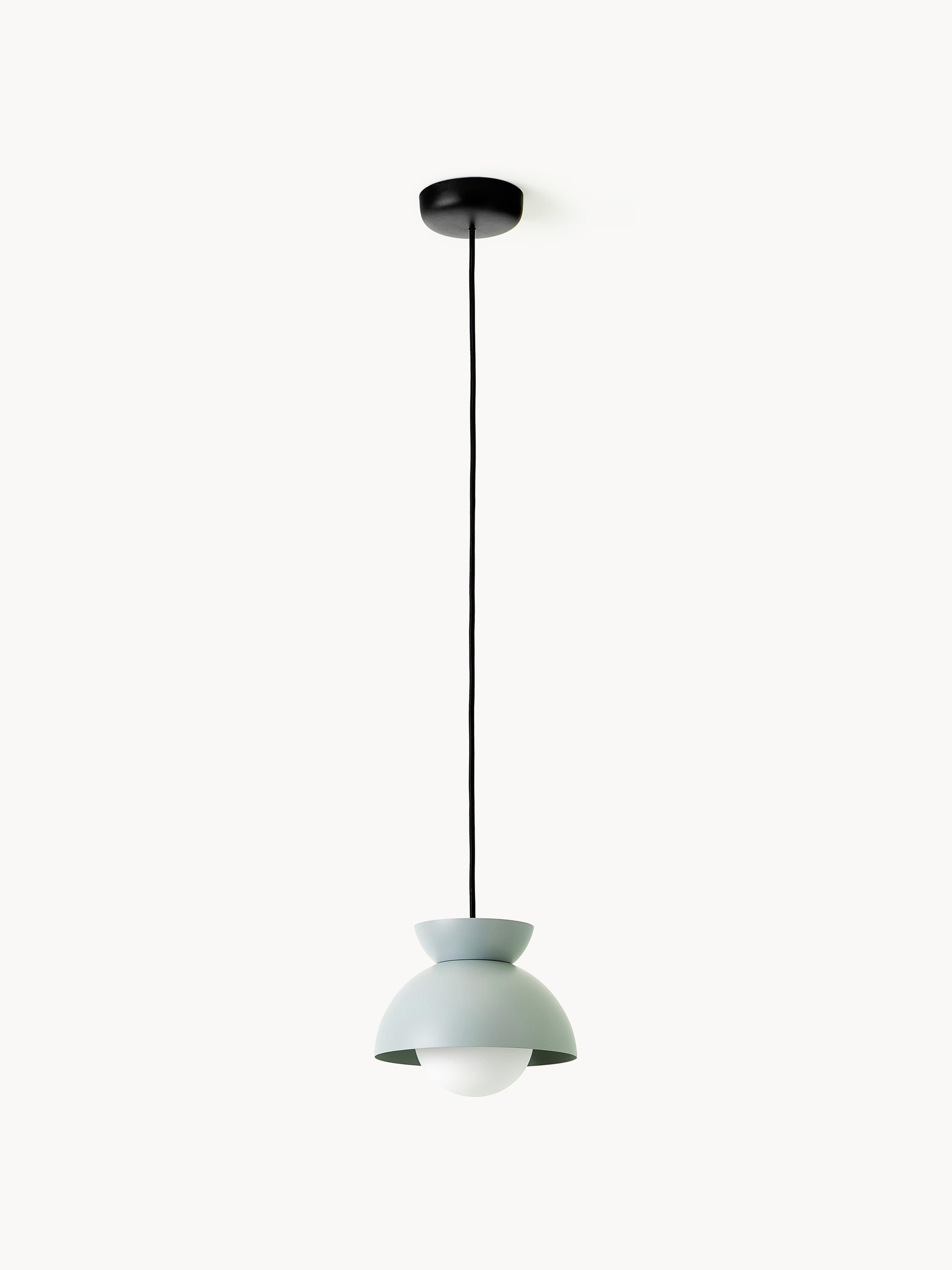 Petite suspension design Grettir - Bleu ciel, mat