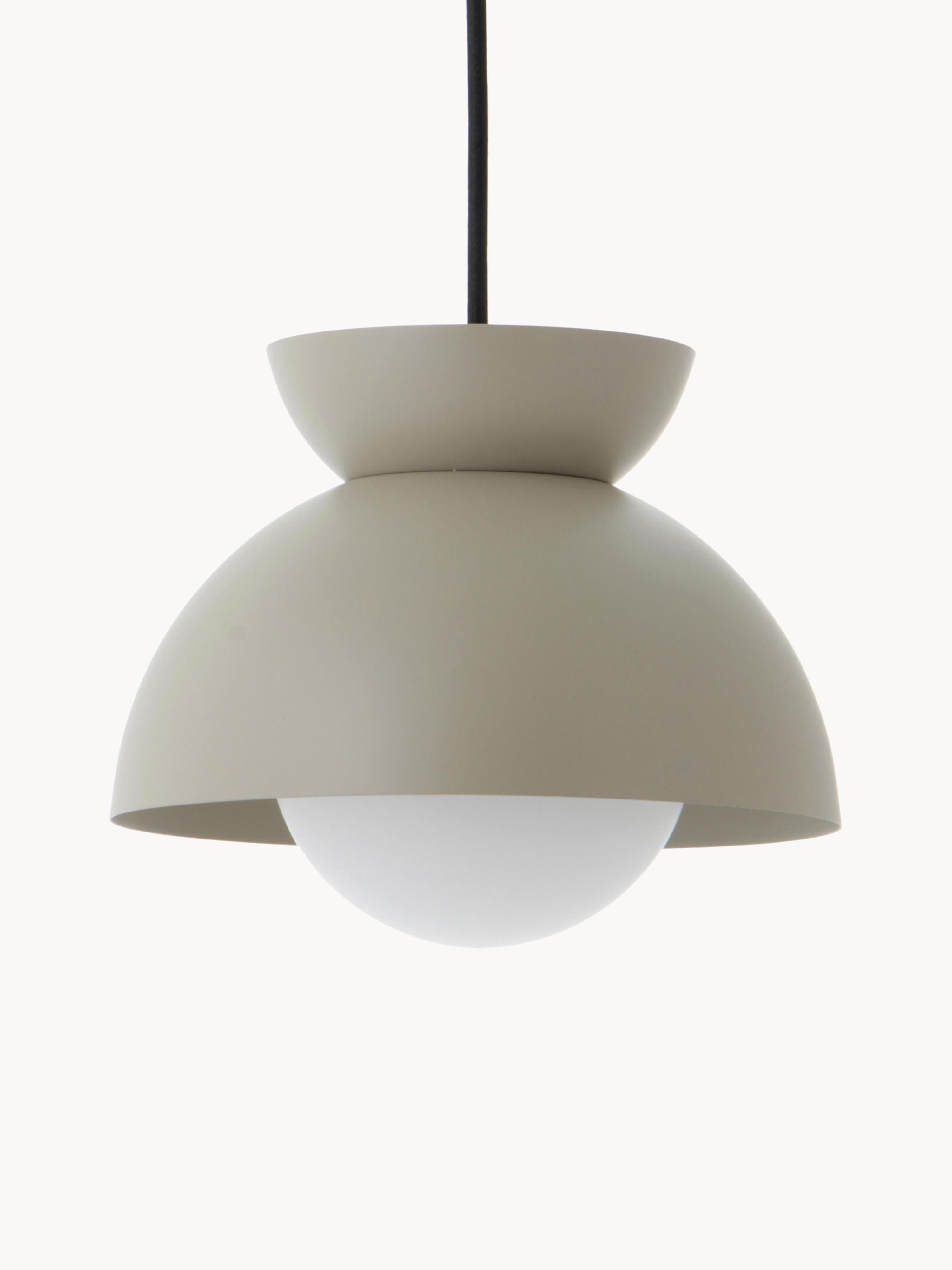 Petite suspension design Grettir - Grège, mat