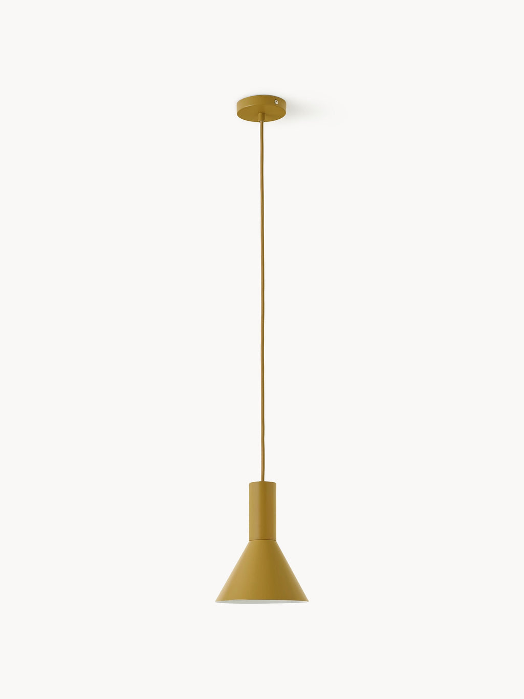 Petite suspension design Mael - Jaune moutarde