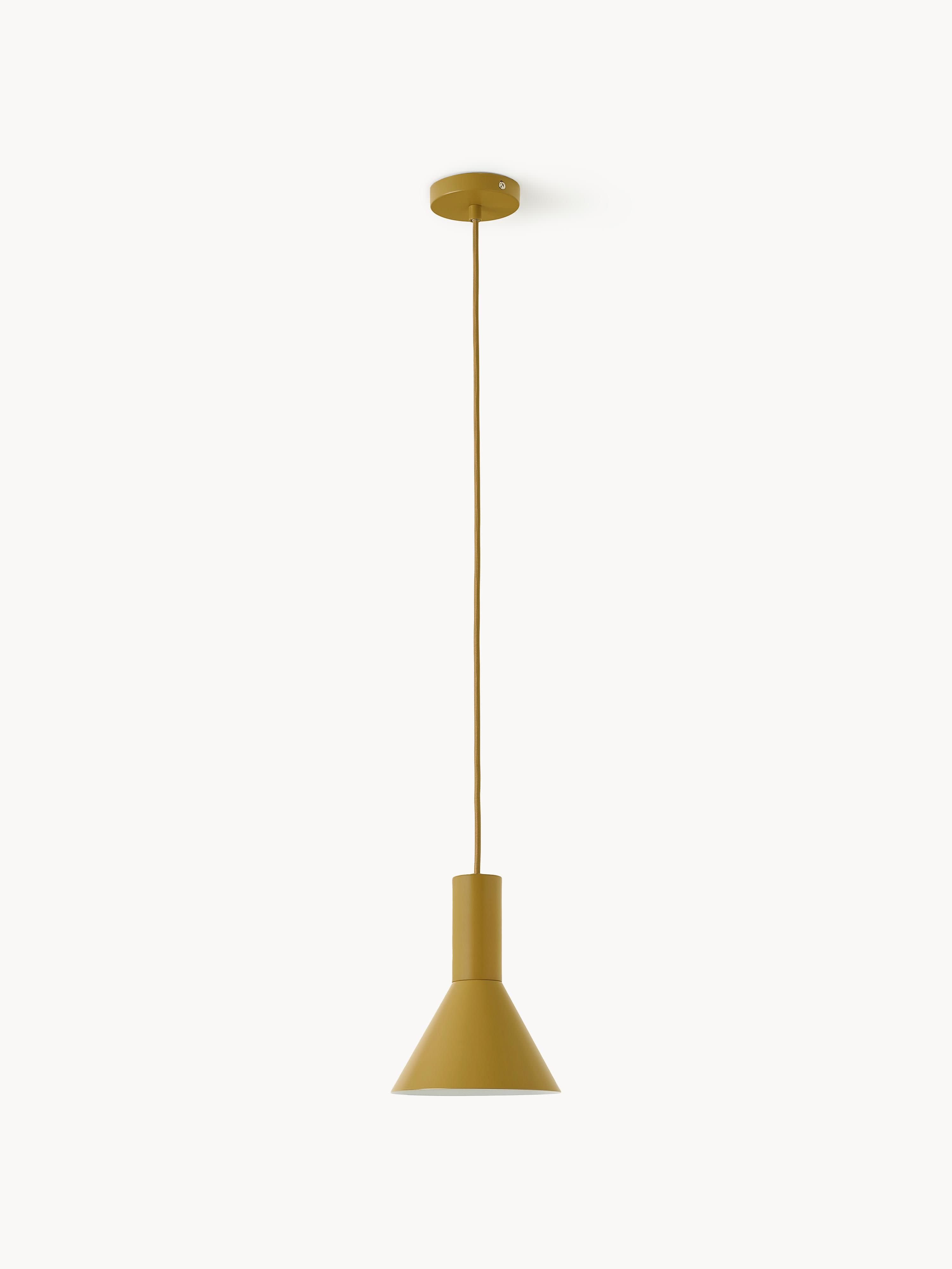 Petite suspension design Mael - Jaune moutarde
