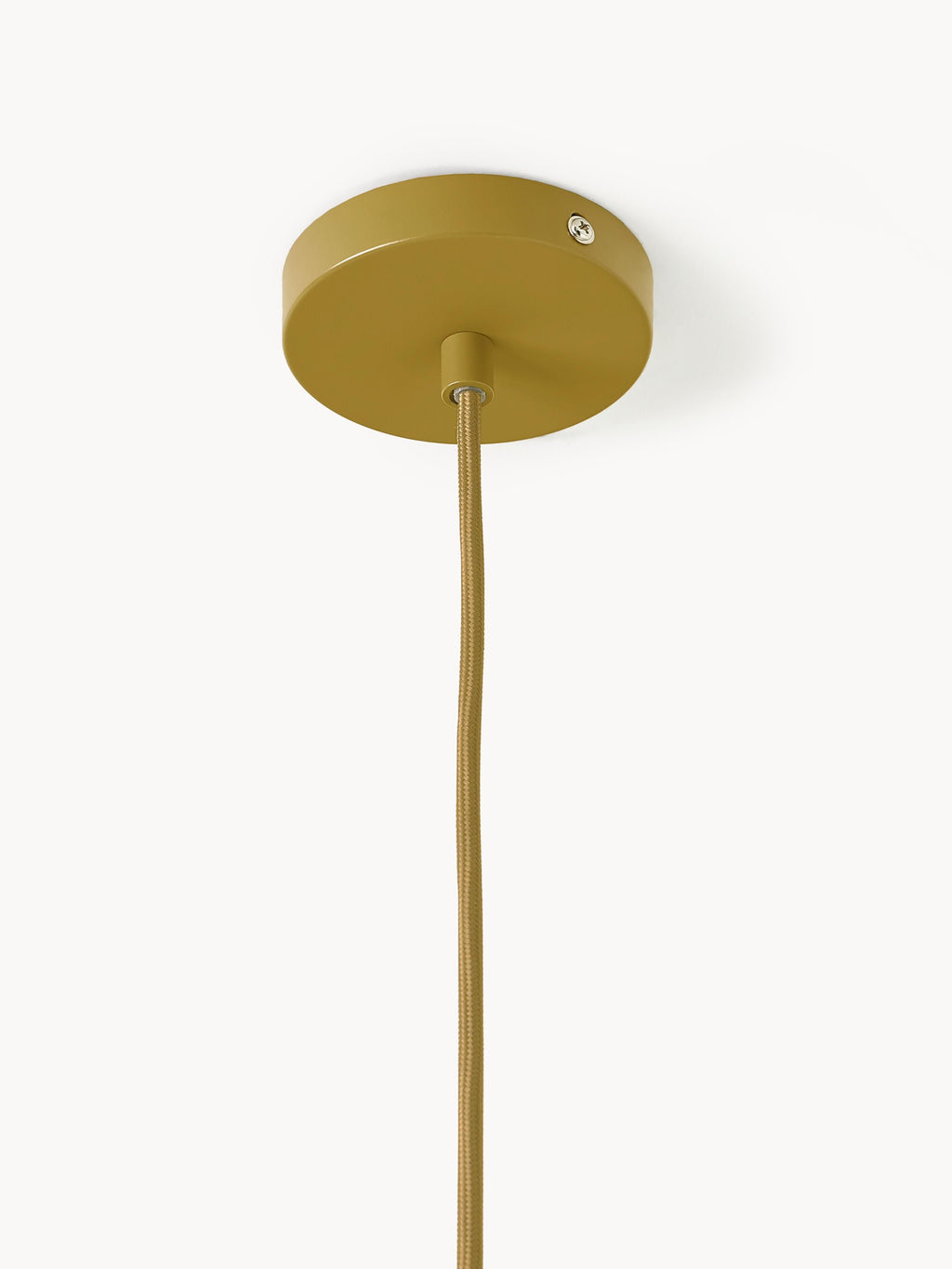 Petite suspension design Mael - Jaune moutarde