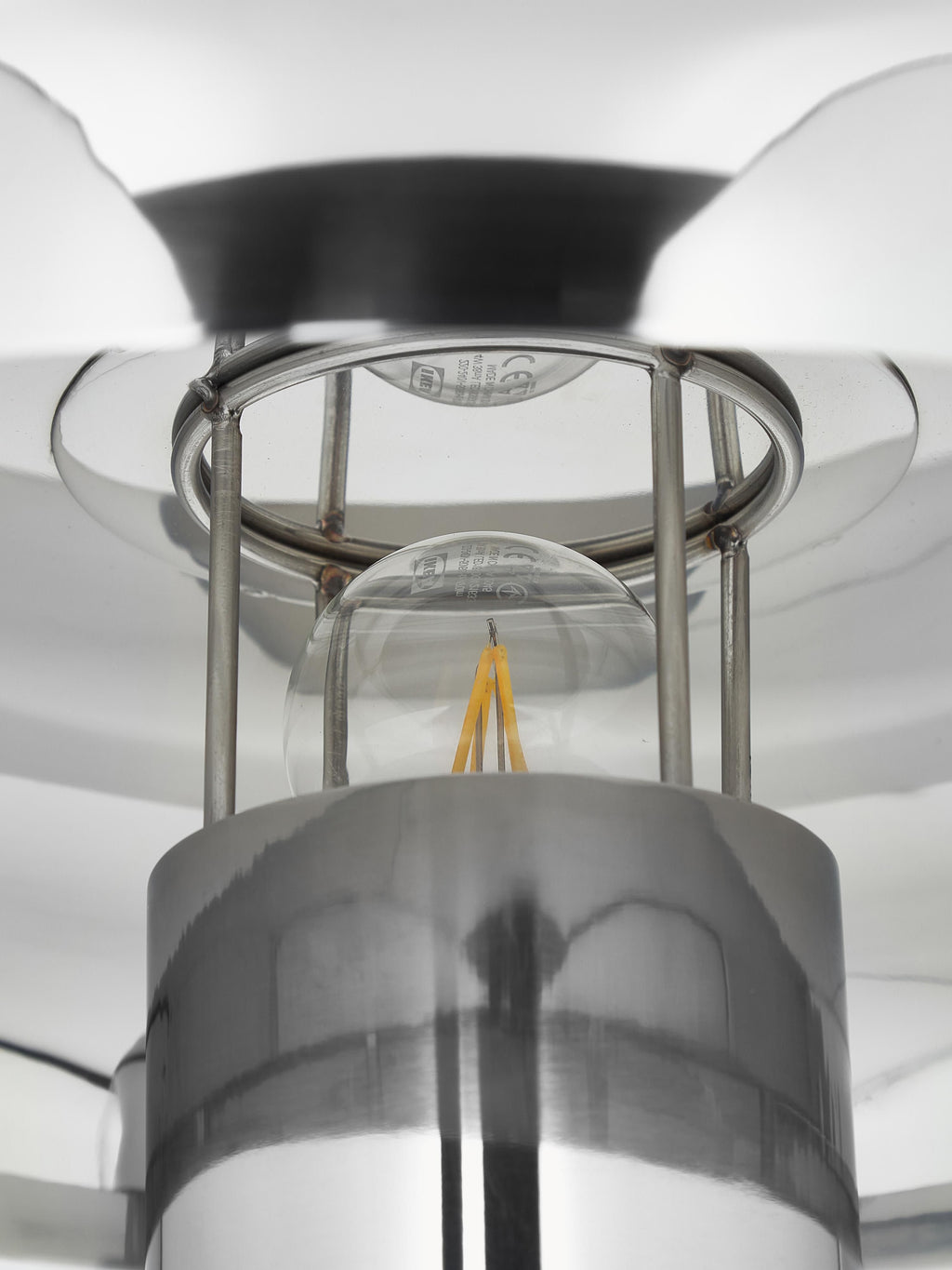 Lampe de chevet Eyvindur - Argenté