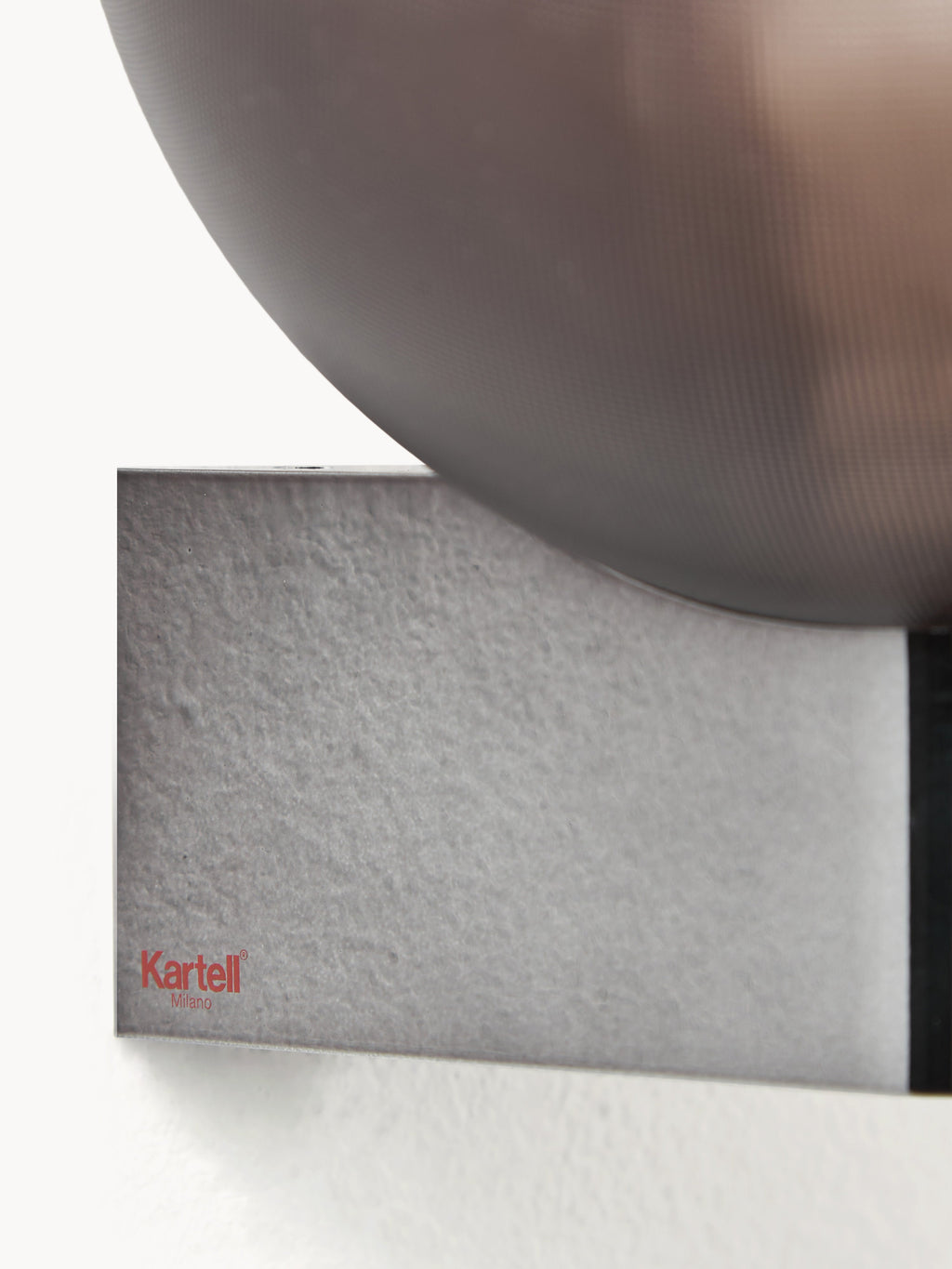 Applique murale LED Elof, intensité ajustable - Brun, argenté