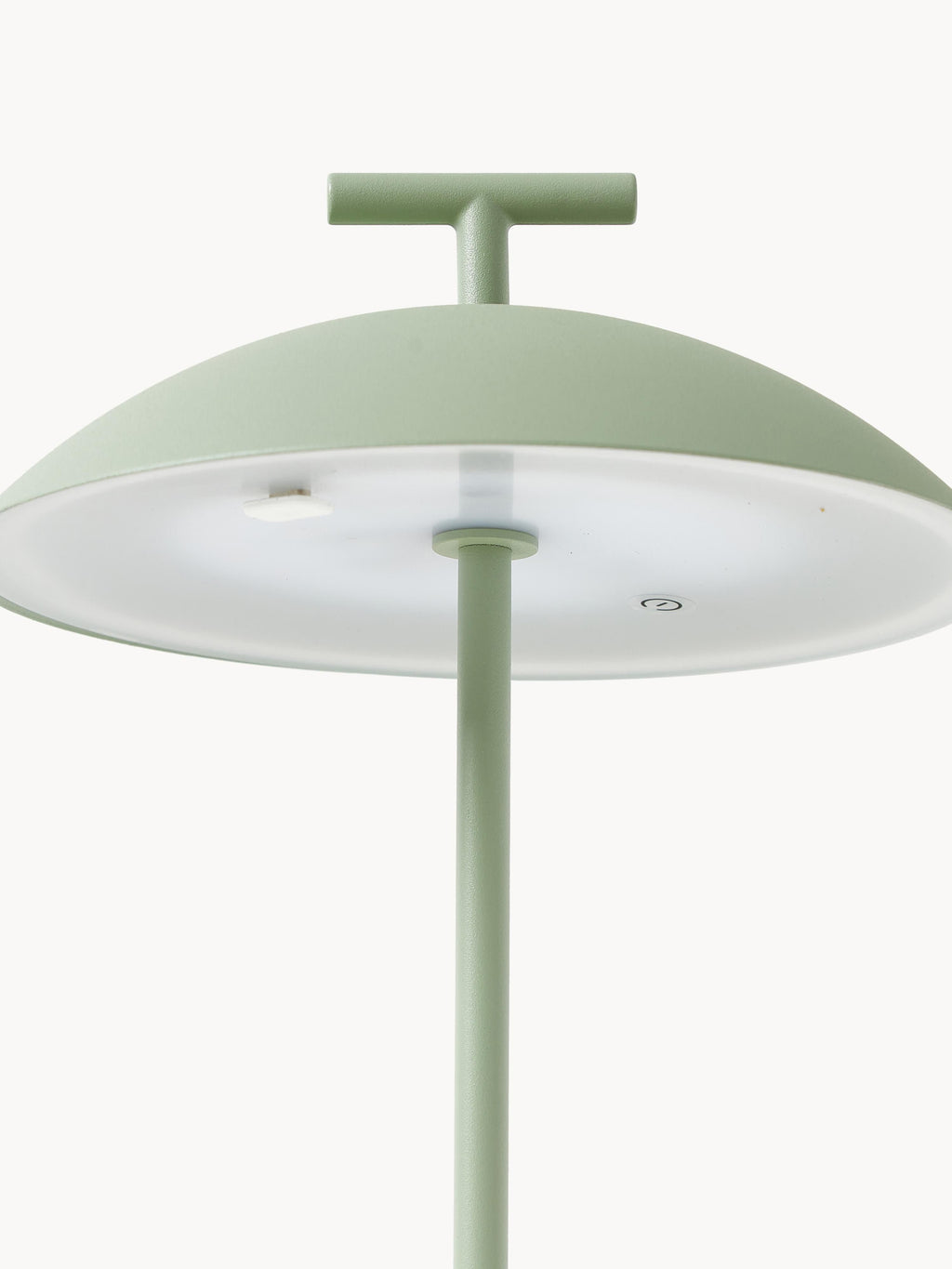 Lampe à poser LED mobile intérieure/extérieure Mini Osmund, intensité ajustable - Vert sauge