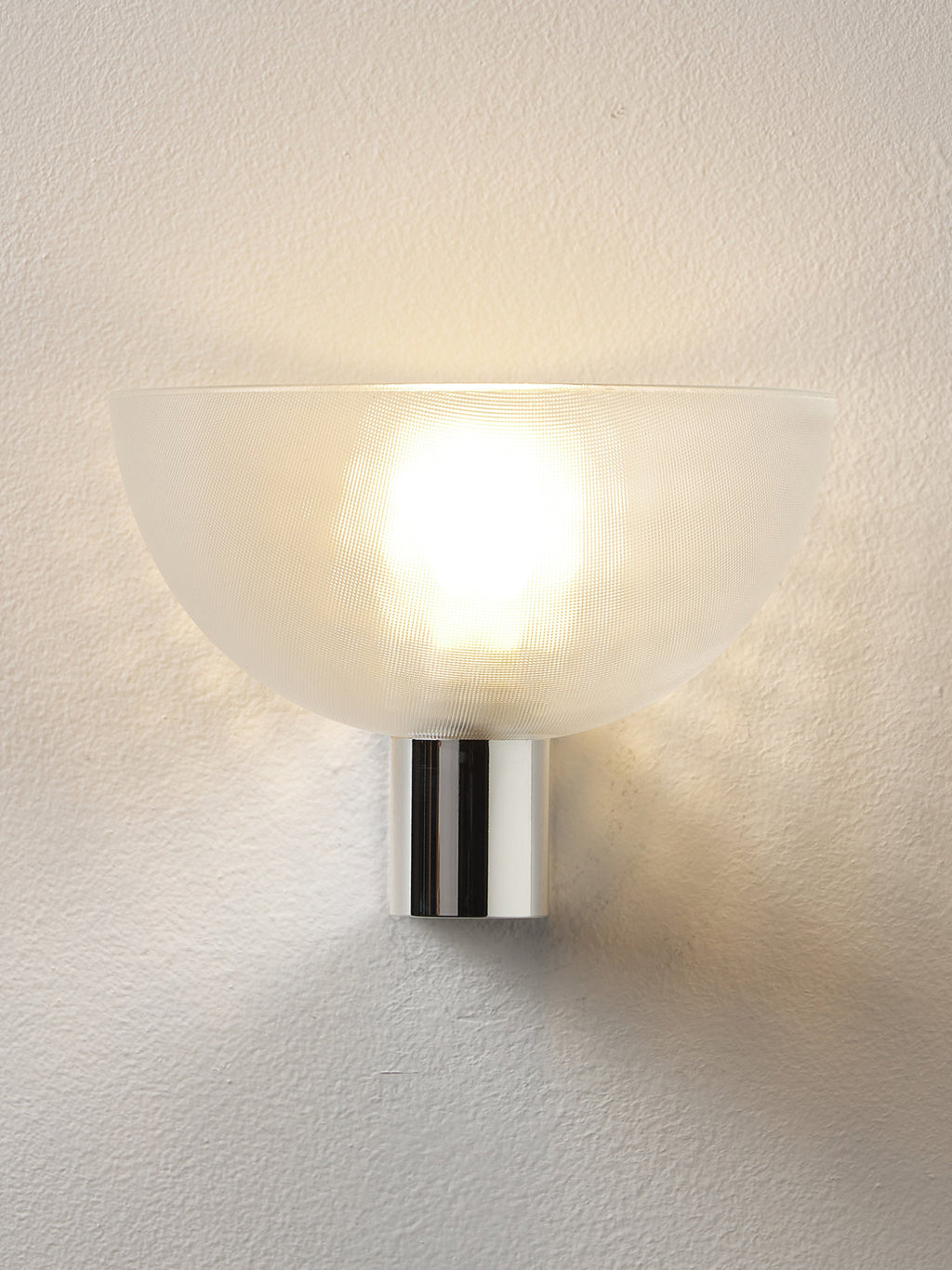 Applique murale LED Elof, intensité ajustable - Transparent, argenté