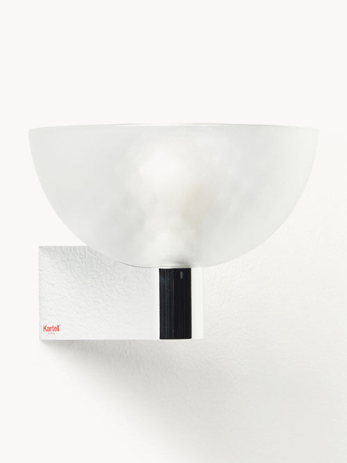 Applique murale LED Elof, intensité ajustable - Transparent, argenté