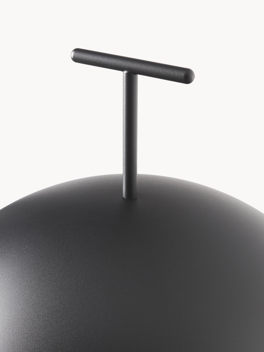 Petit lampadaire LED Osmund, intensité ajustable - Noir