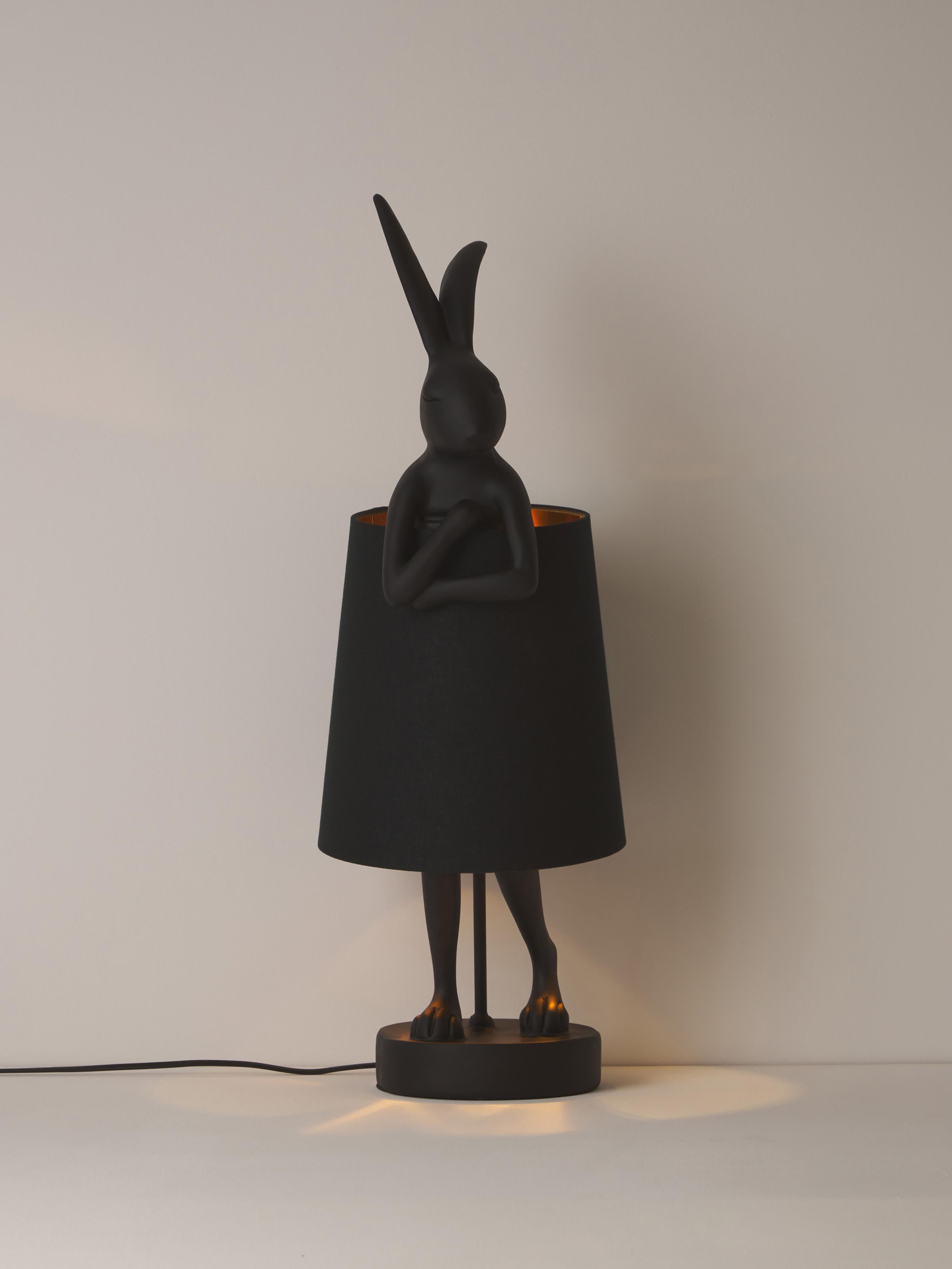Grande lampe à poser design Rafael - Noir