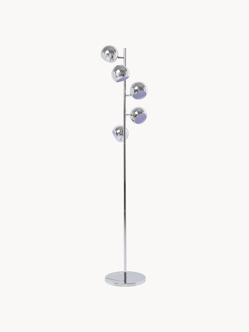 Grand lampadaire Jenrik - Argenté