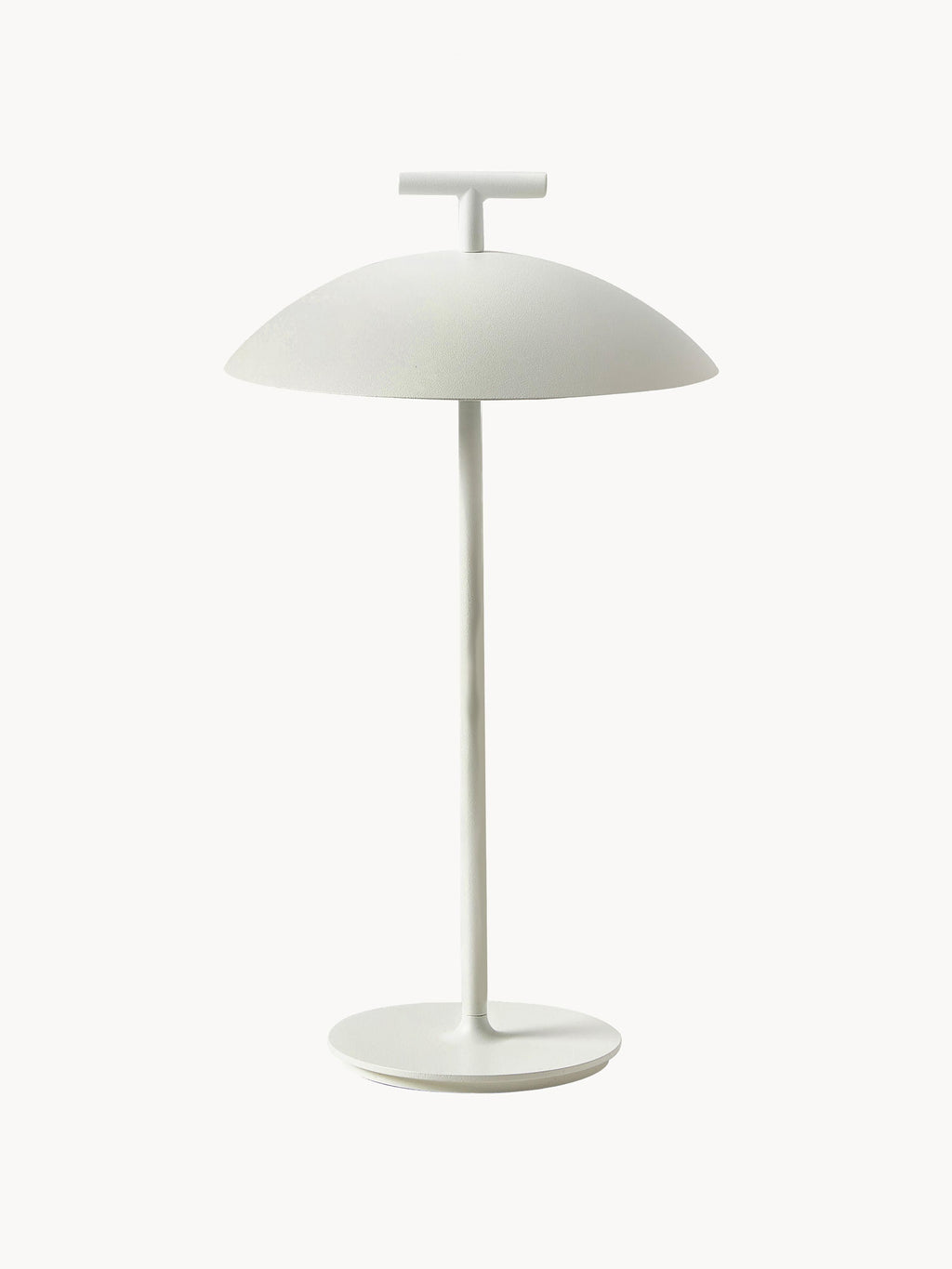 Lampe à poser LED mobile intérieure/extérieure Mini Osmund, intensité ajustable - Blanc