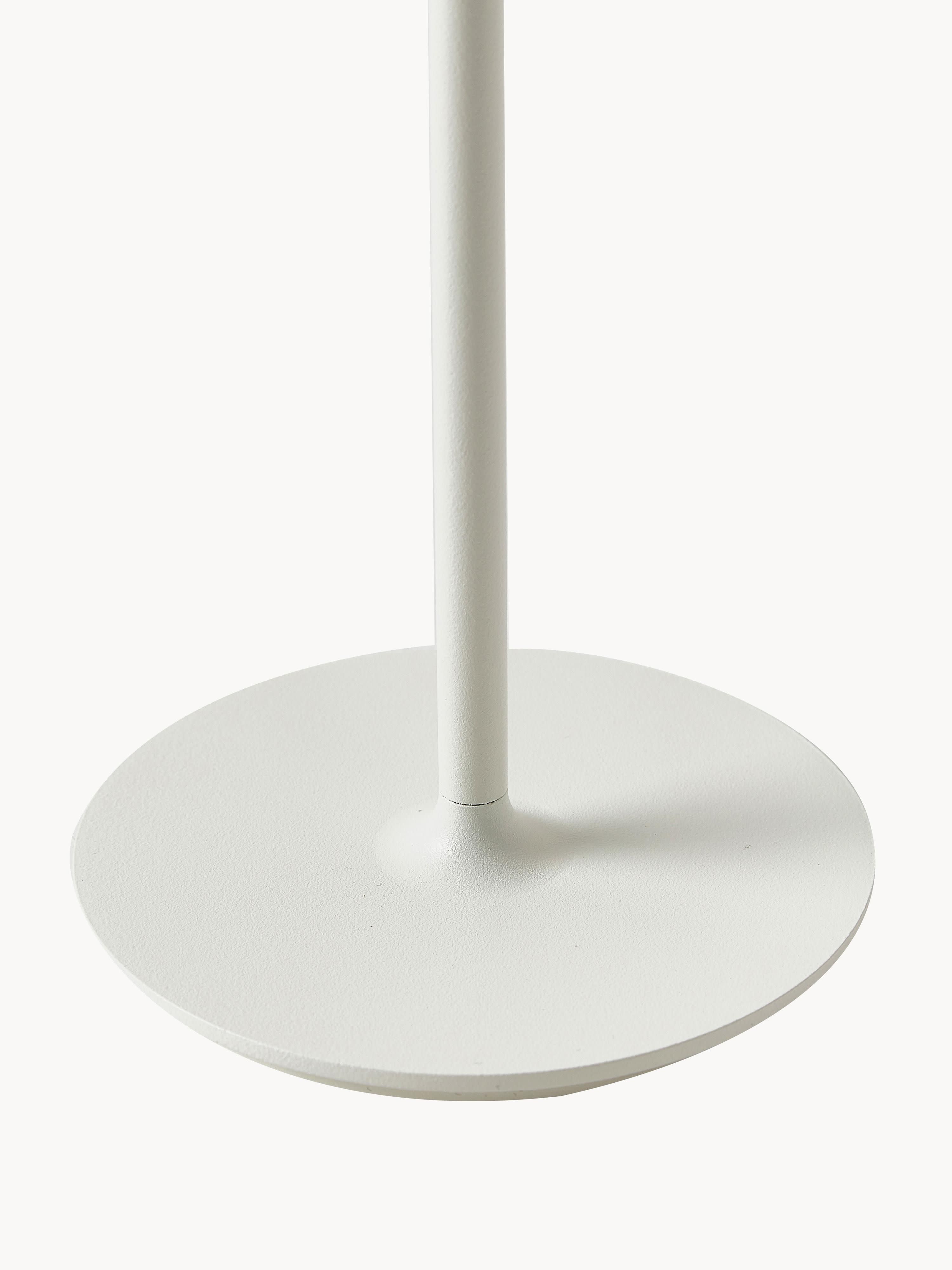 Lampe à poser LED mobile intérieure/extérieure Mini Osmund, intensité ajustable - Blanc