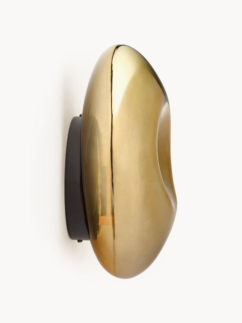 Applique murale soufflée bouche Agust - Doré