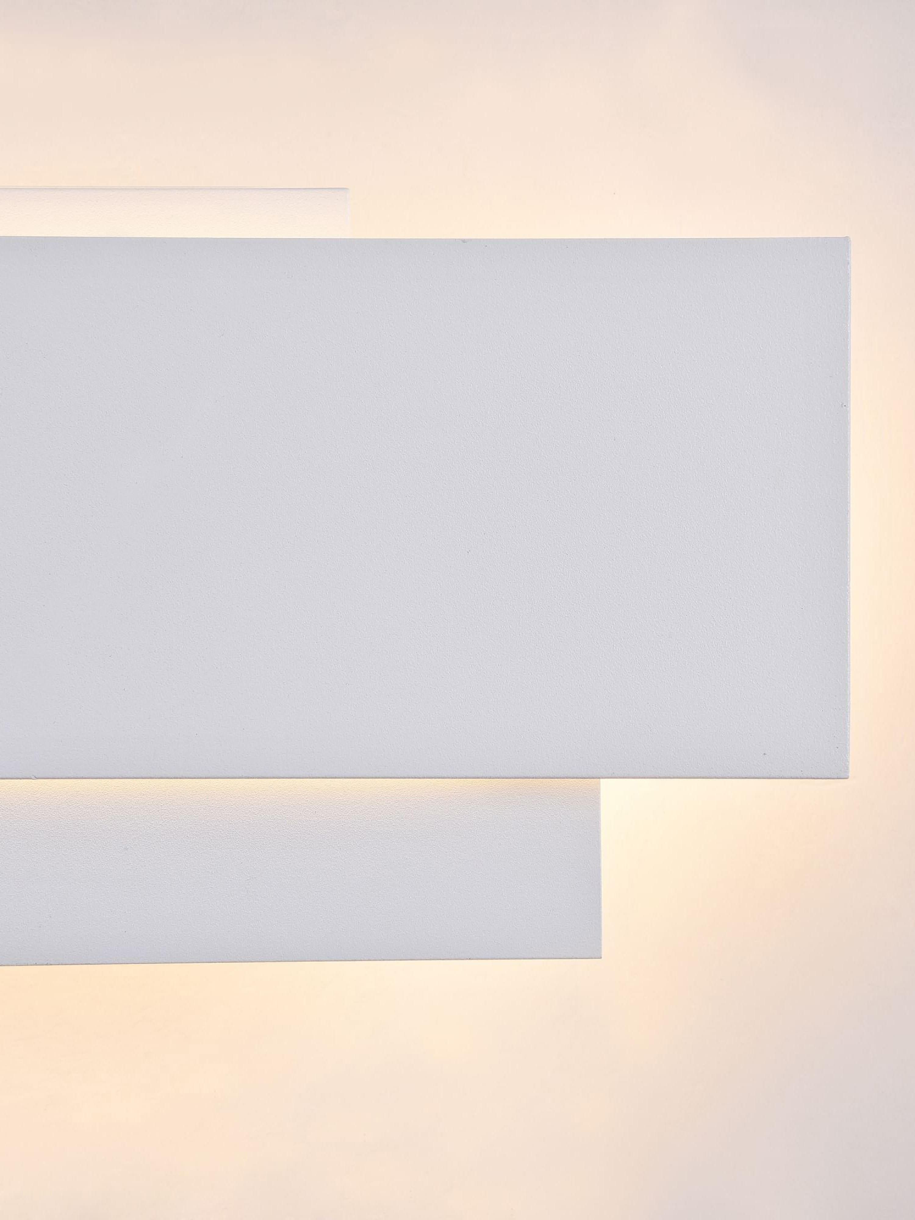 Applique murale LED moderne Roan - Blanc cassé