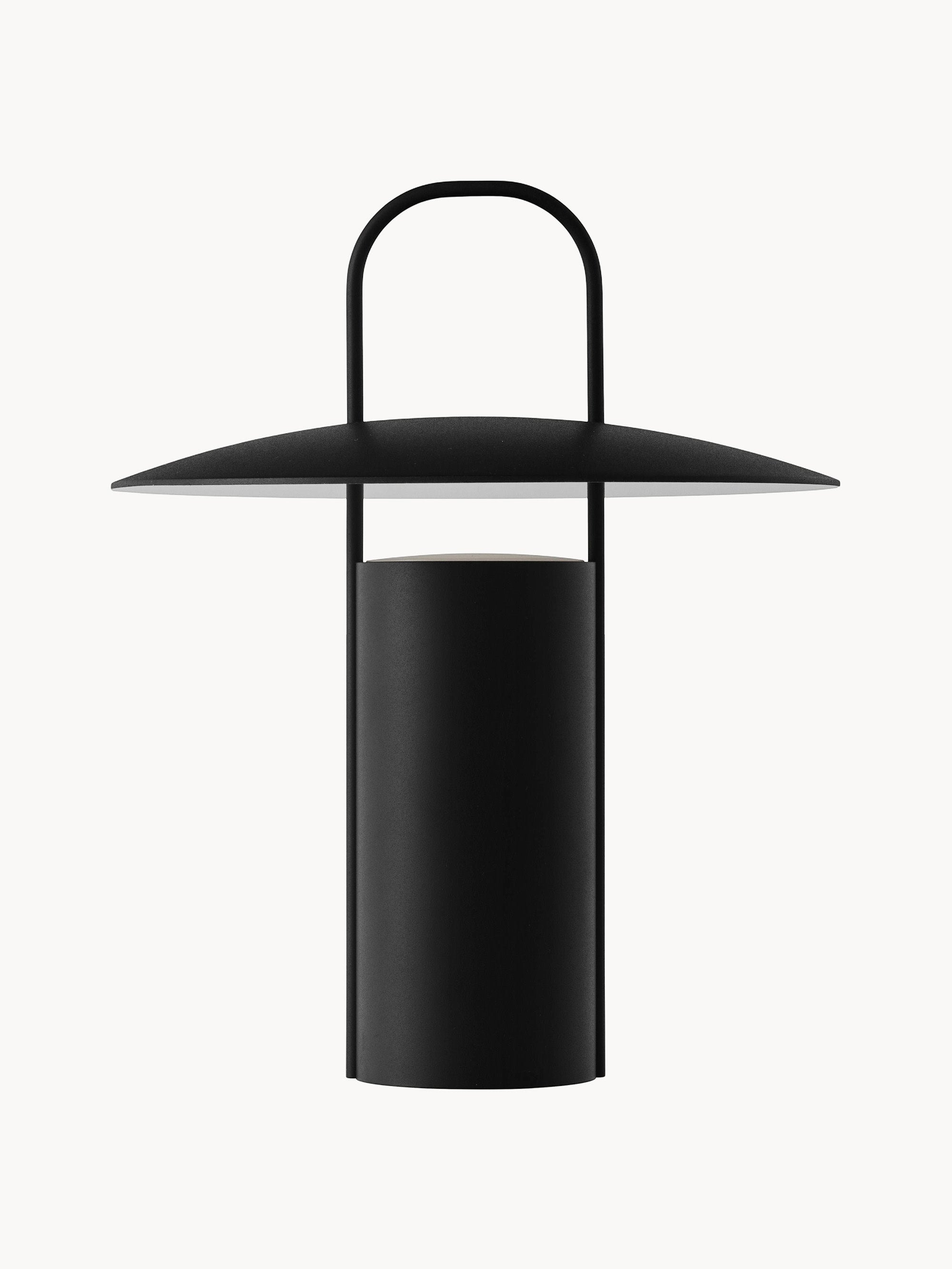Lampe à poser LED avec port Haagen, intensité ajustable - Noir