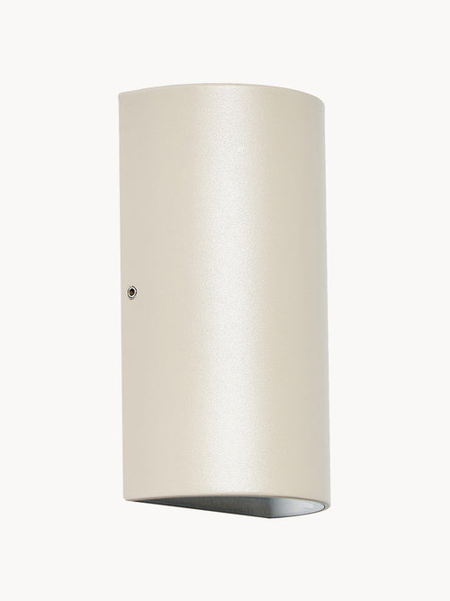 Applique murale d'extérieur Caden - Abat-jour : beige
Disque tamiseur : transparent