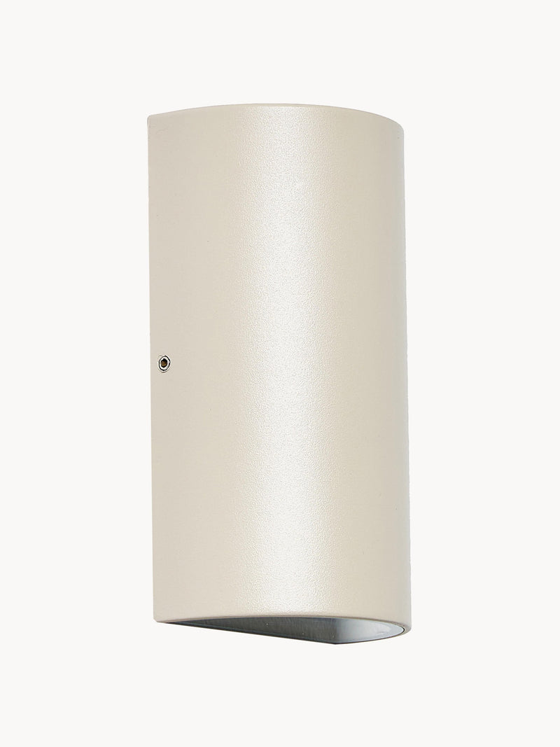 Applique murale d'extérieur Caden - Abat-jour : beige
Disque tamiseur : transparent