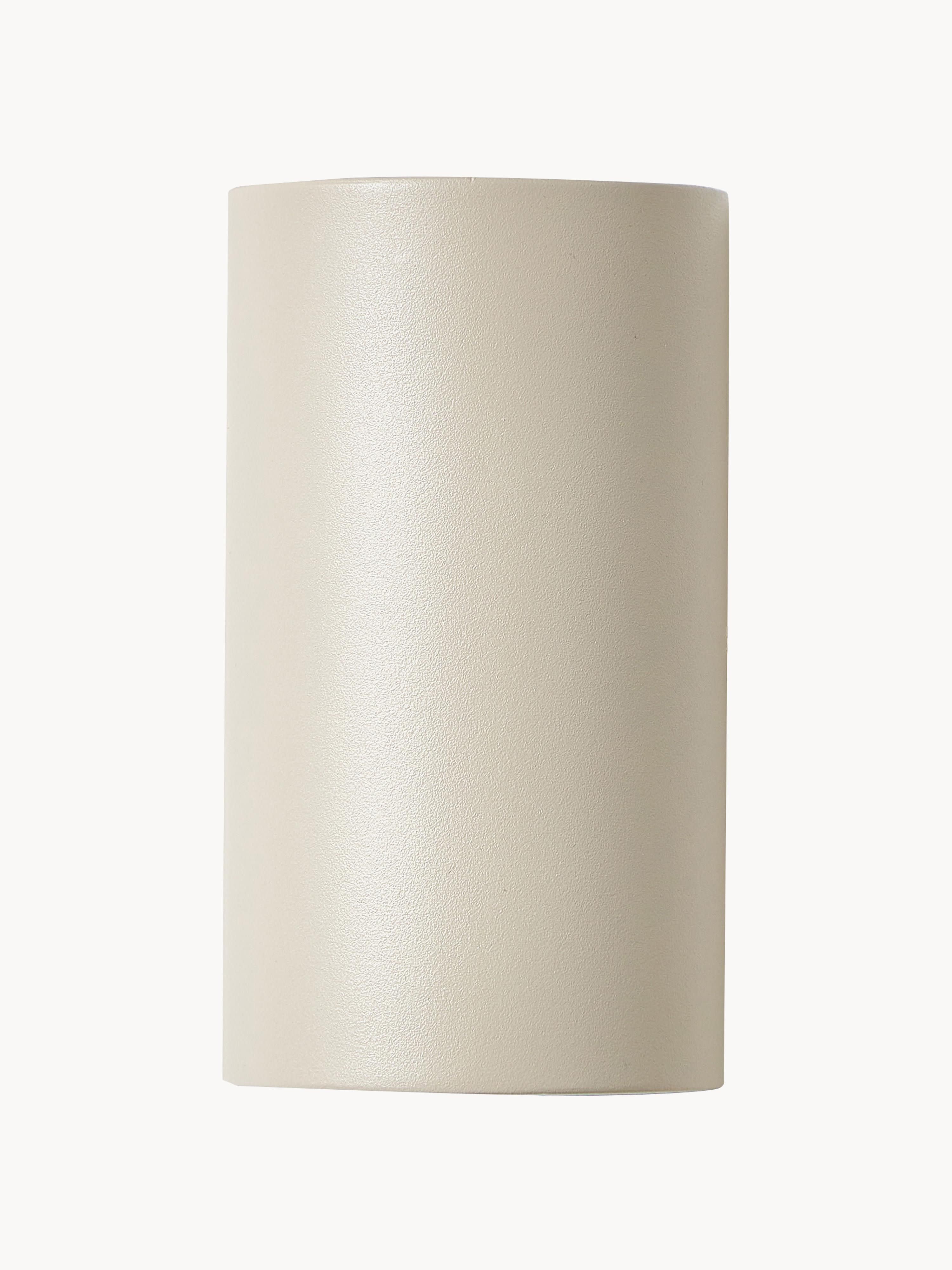 Applique murale d'extérieur Caden - Abat-jour : beige
Disque tamiseur : transparent