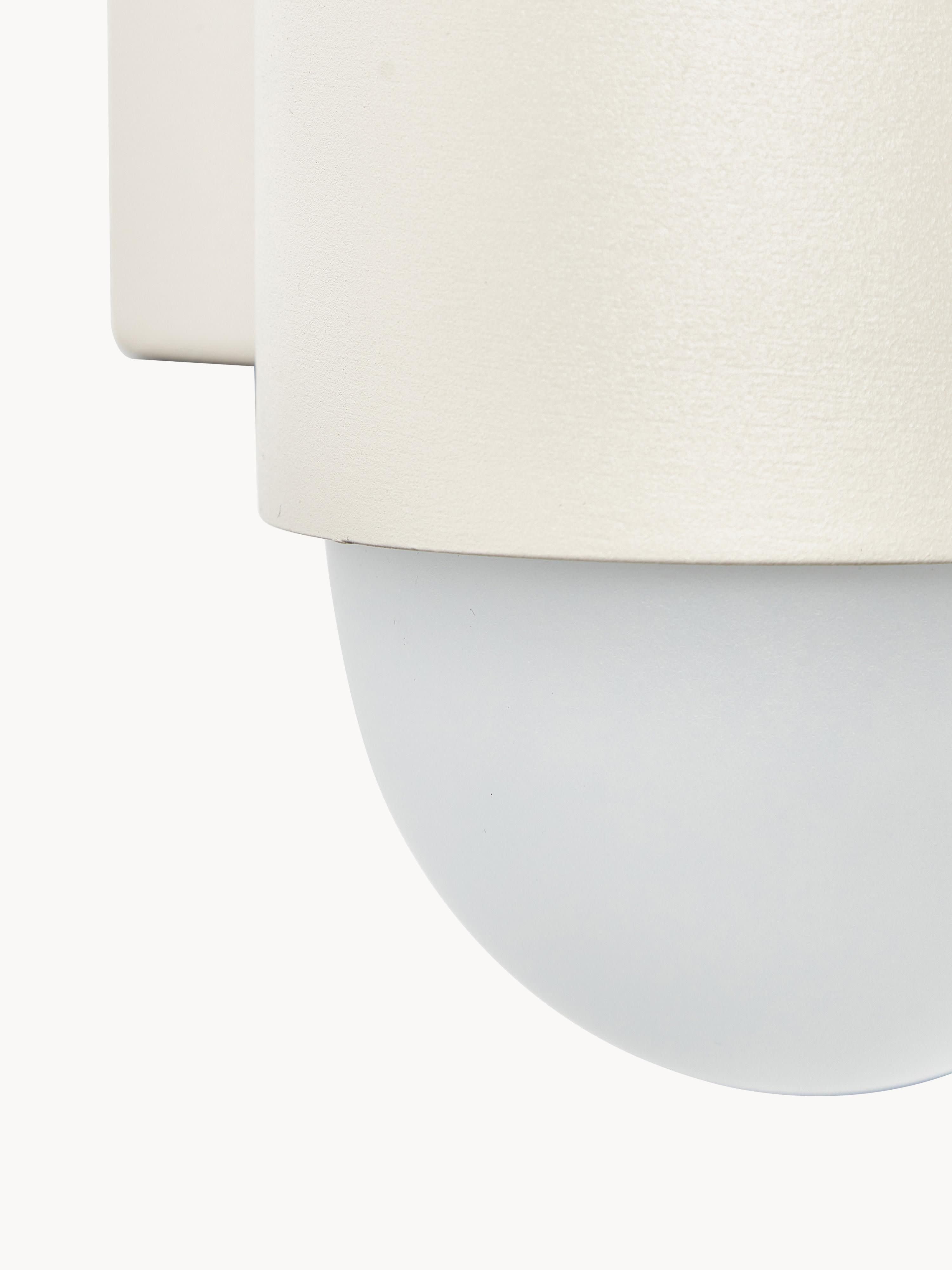 Applique murale d'extérieur Zoltan - Corps de lampe : beige
Abat-jour : transparent