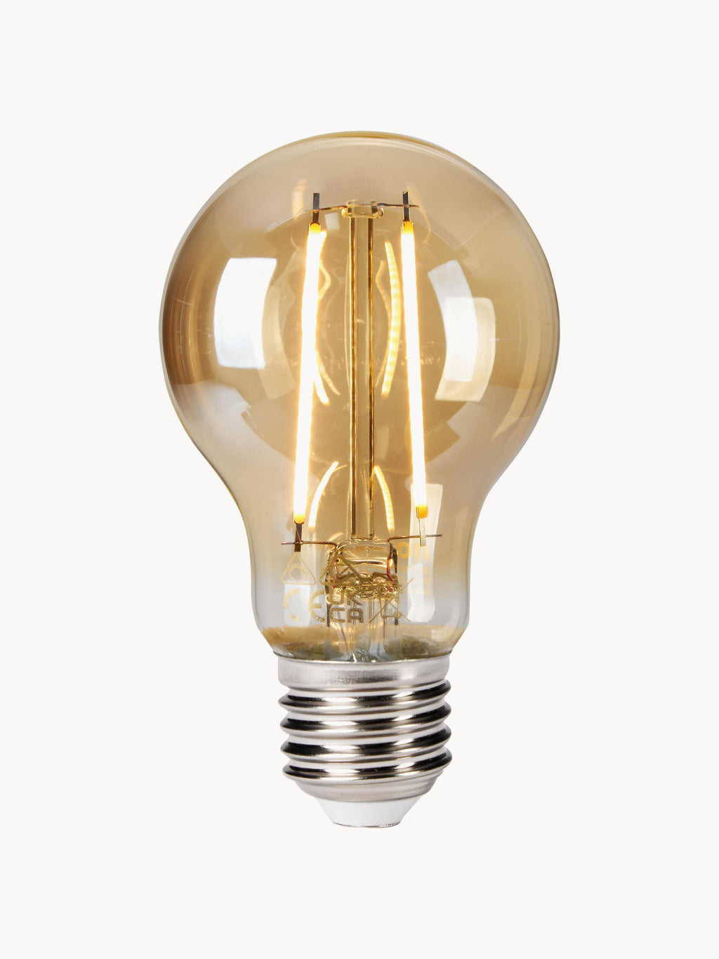 Kirk, blanc chaud, 5,4 W, 1 pièces - Transparent, doré
