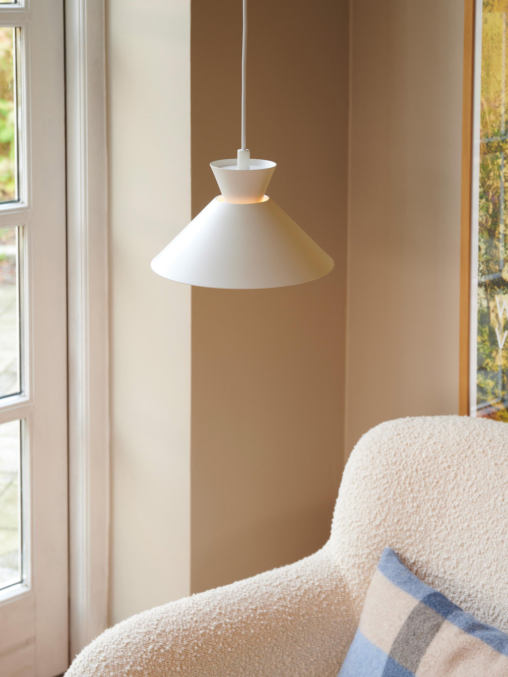 Petite suspension Vrang - Blanc